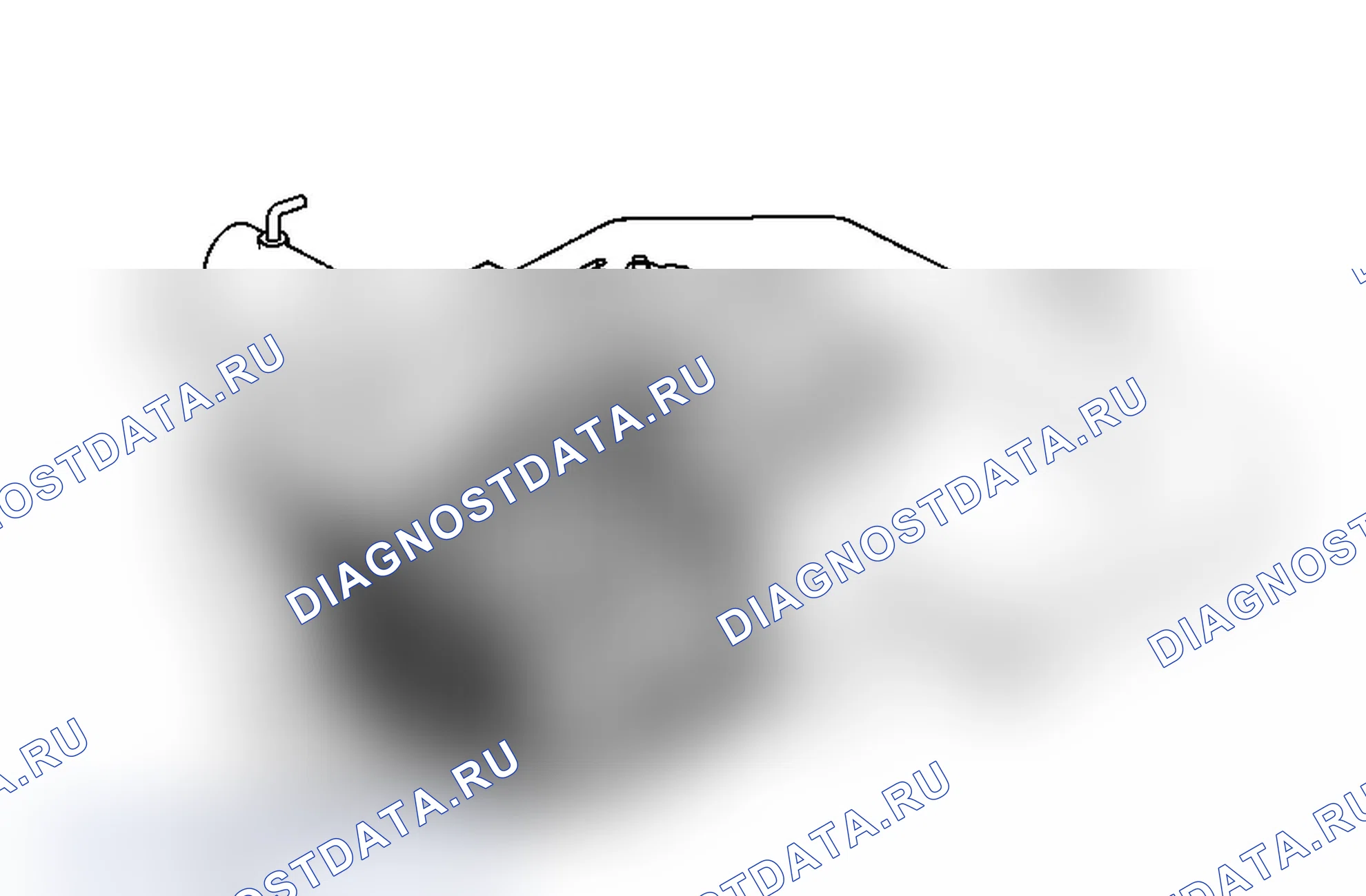 Рис. 484: Установка направляющей привода парковочной собачки. Pontiac G6 I final