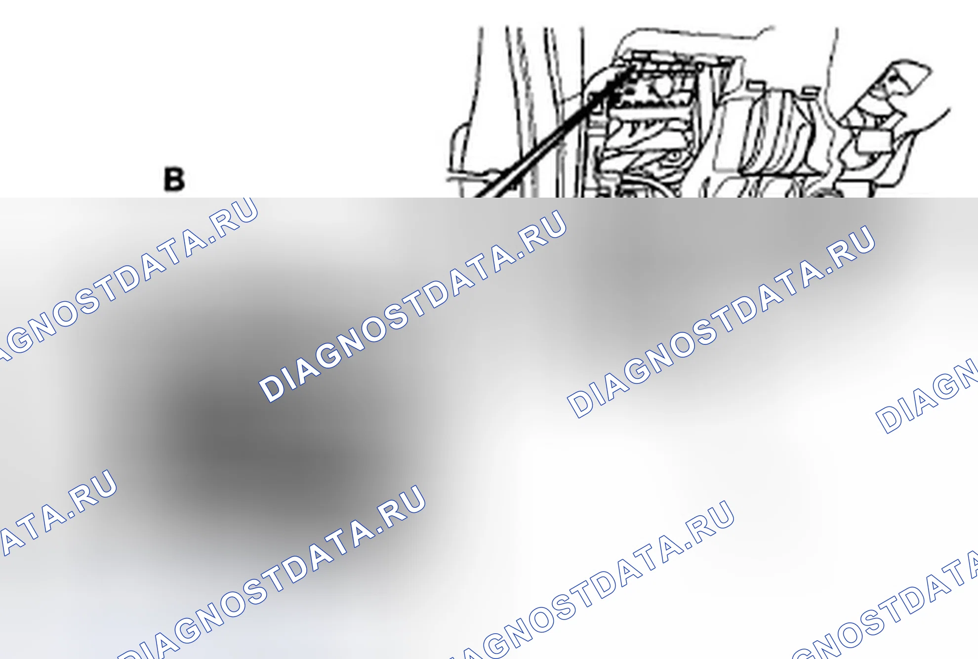 Рис. 86: Неисправность цепи нагревателя датчика расшифровка кода ошибки P0135: A / F (датчик 1). Honda Fit GE