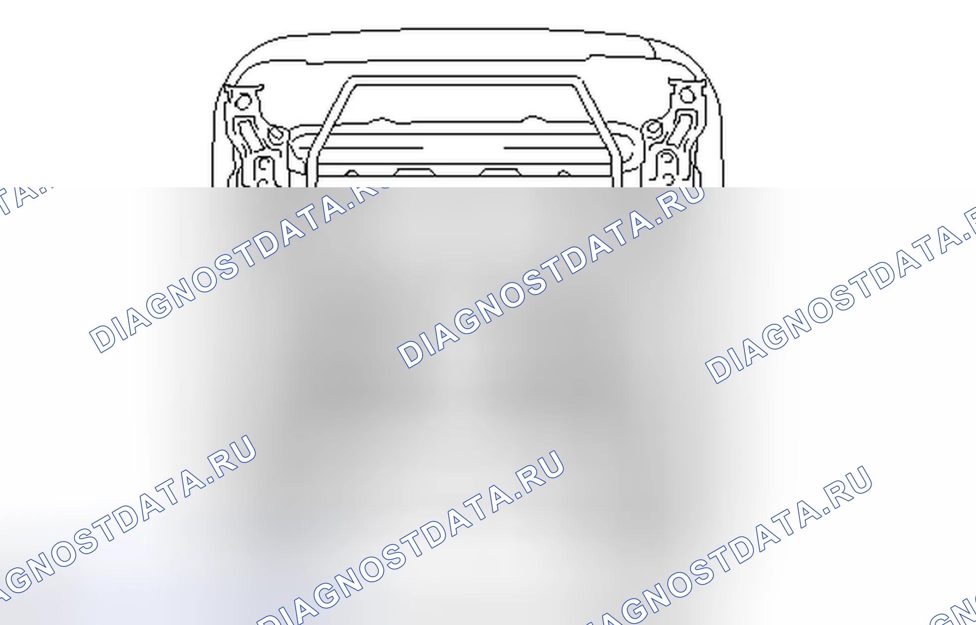 Рис. 14. Toyota Avalon XX30 рестайлинг 2