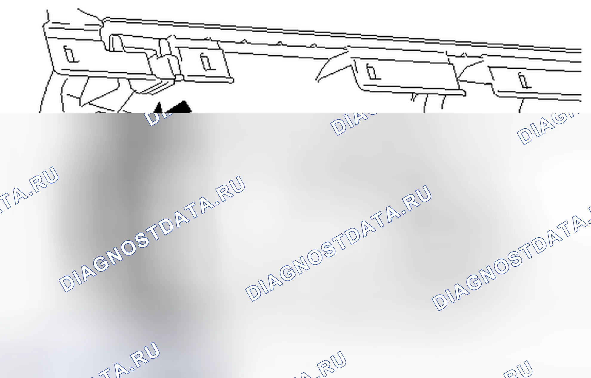 Рис. 542: ДЕМОНТАЖ. Toyota Sequoia II рестайлинг