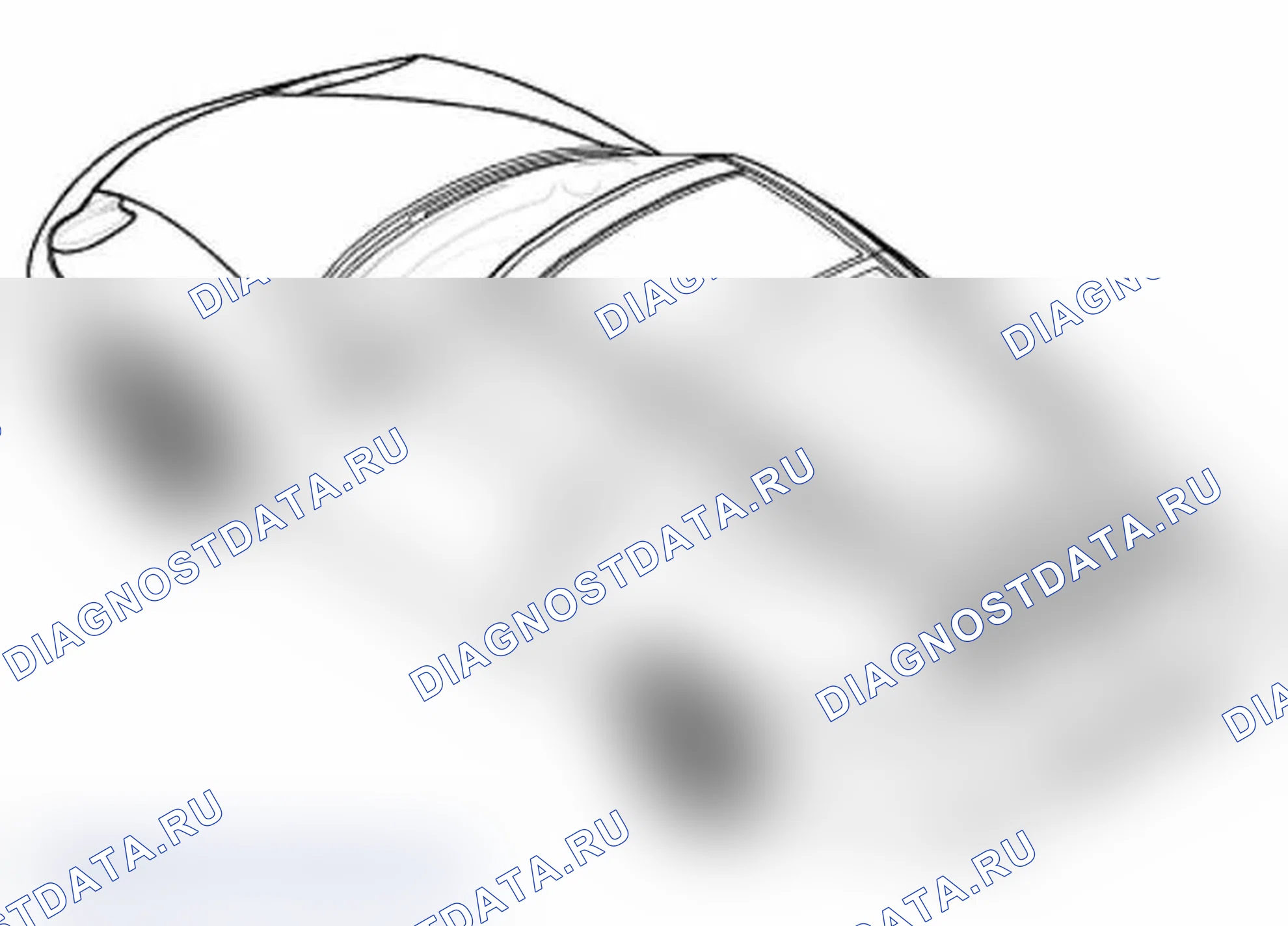 Рис. 25: Замена оконной рамы заднего стекла - Targa. Porsche 911 Carrera 996