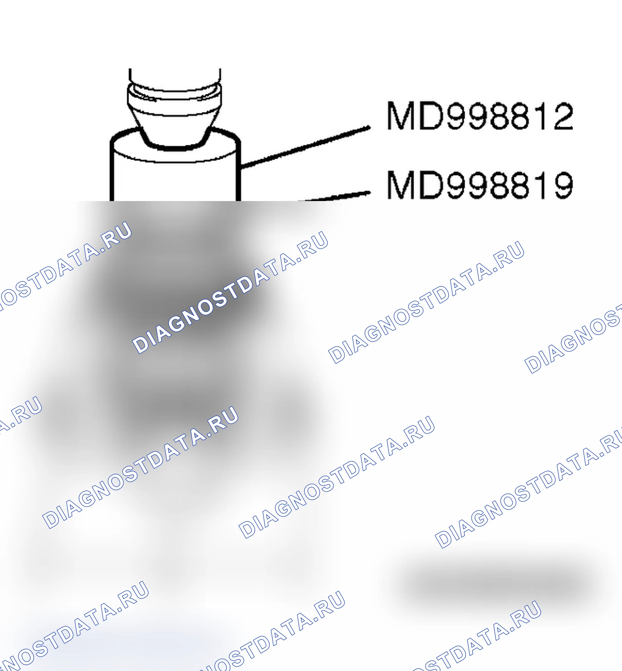 Рис. 188: >> C <<МОНТАЖ КОНИЧЕСКОГО РОЛИКОПОДШИПНИКА. Mitsubishi Lancer Ralliart IX рестайлинг