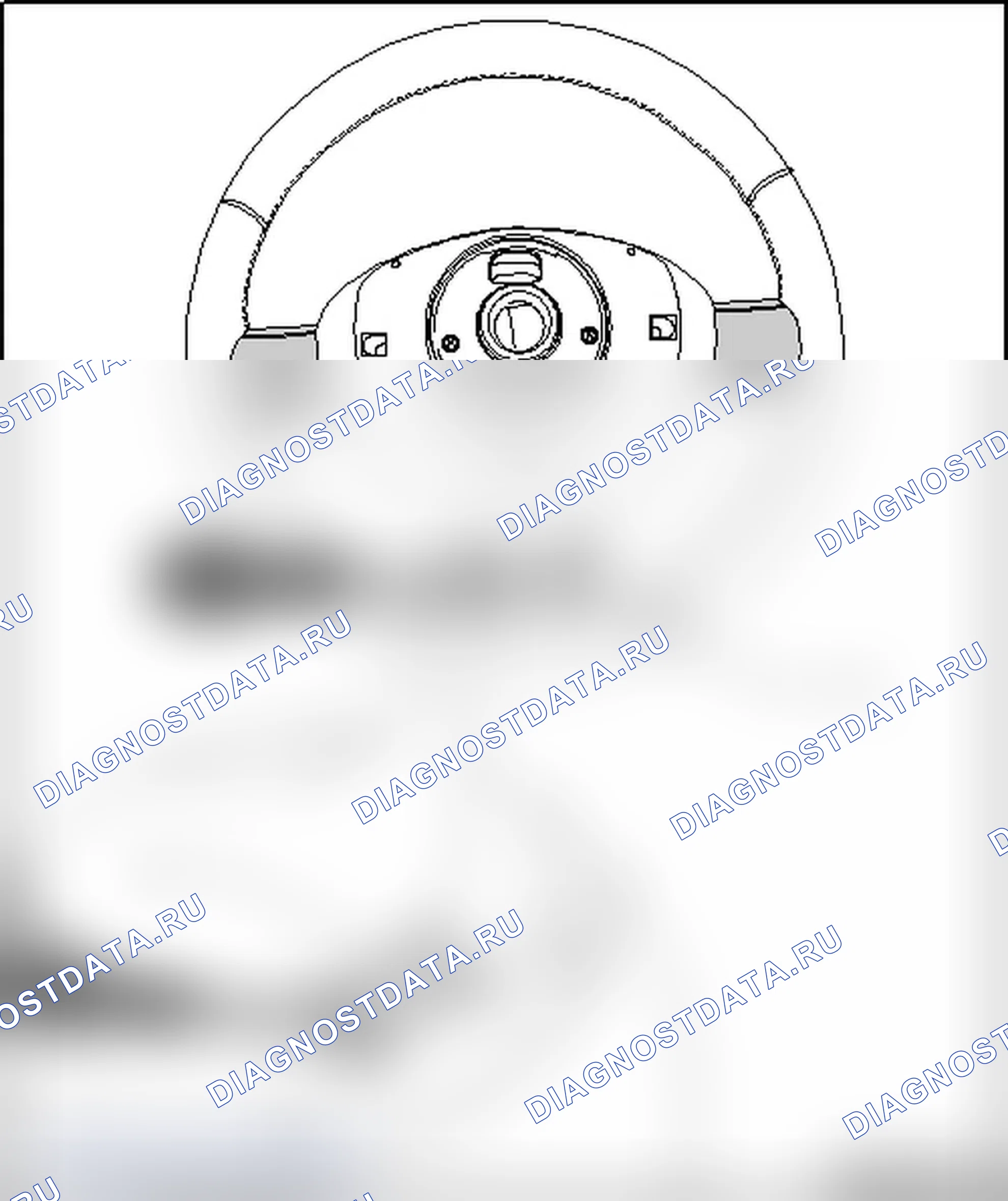 Рис. 38: ПОДСТРОЙКА СПИЦЫ РУЛЕВОГО КОЛЕСА. Volkswagen New Beetle A4 рестайлинг