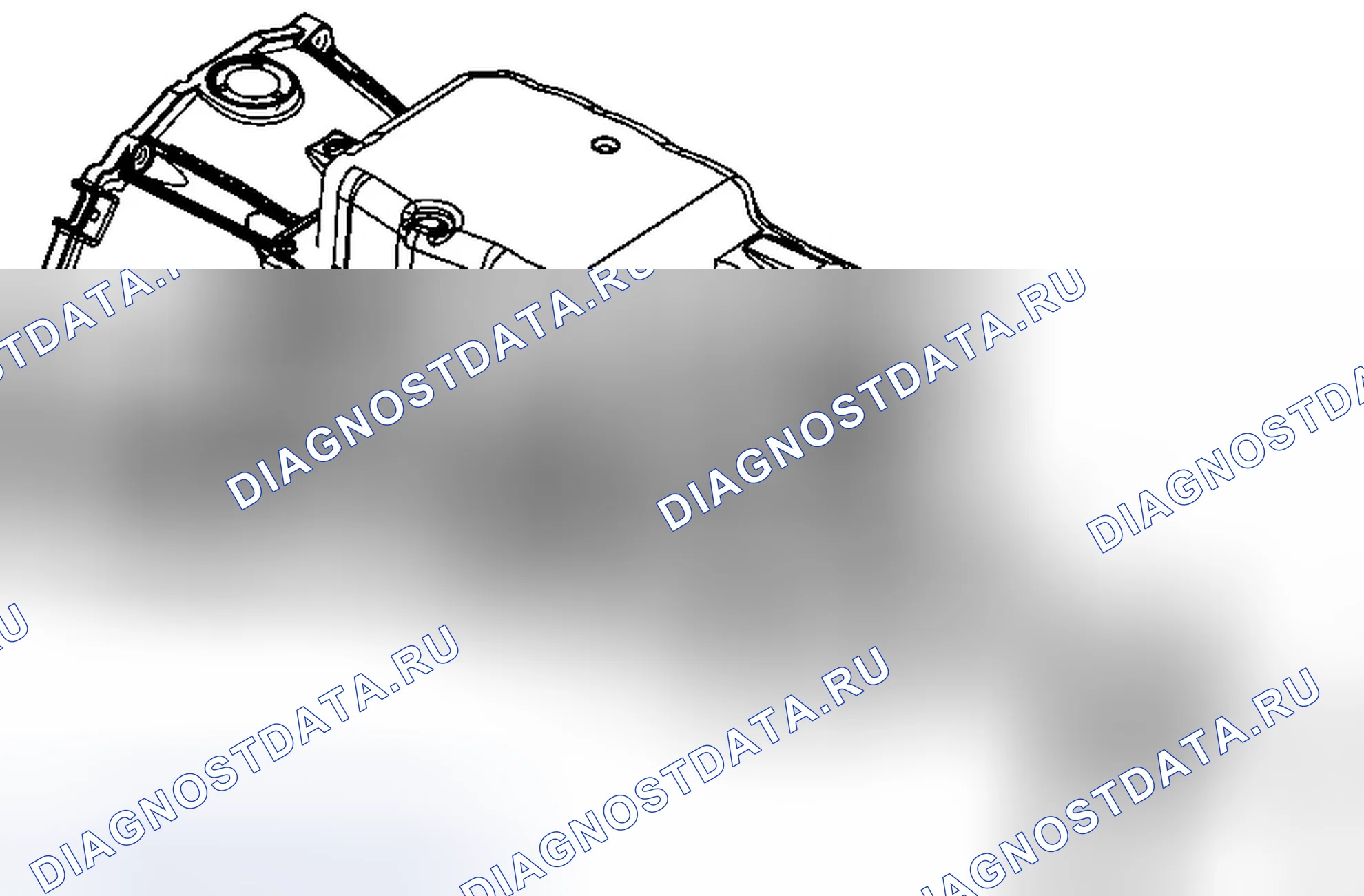 Рис. 164: Демонтаж фланца трансмиссии гребного винта (6L90). Cadillac CTS II