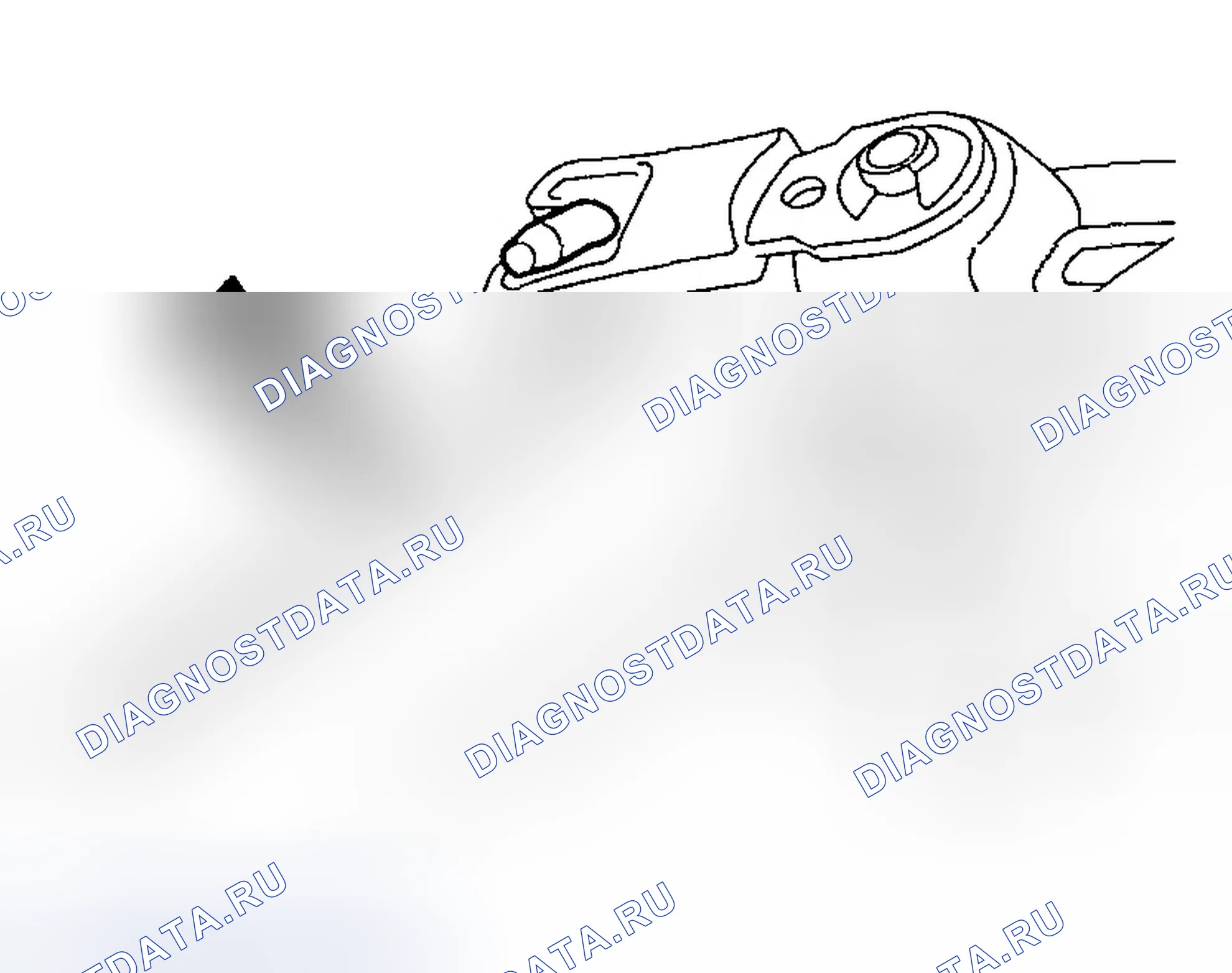 Рис. 283: Пункт 4: Замечание по снятию цилиндра дверного замка. Ford Explorer III