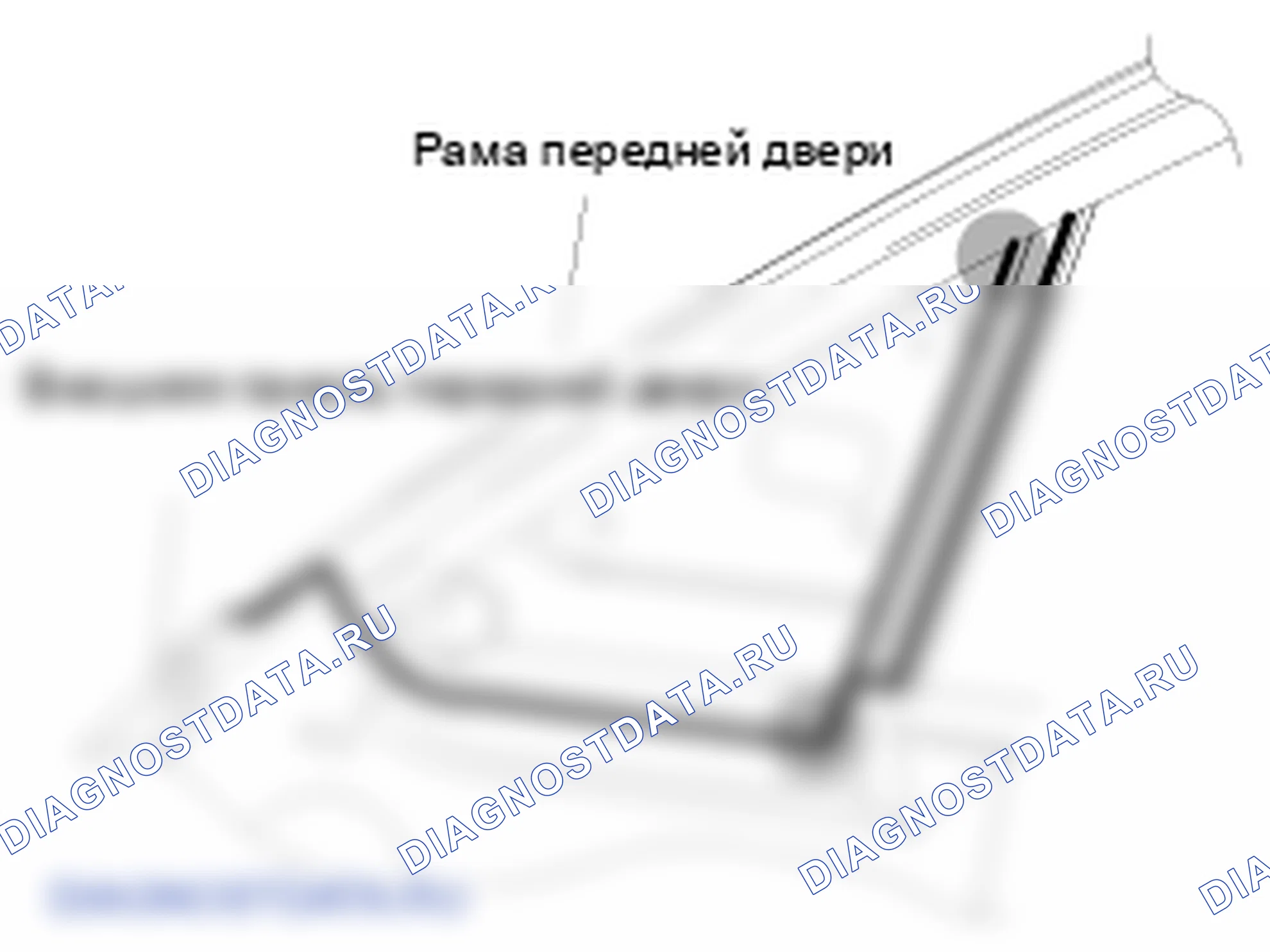 Дверь. Hyundai Genesis BH