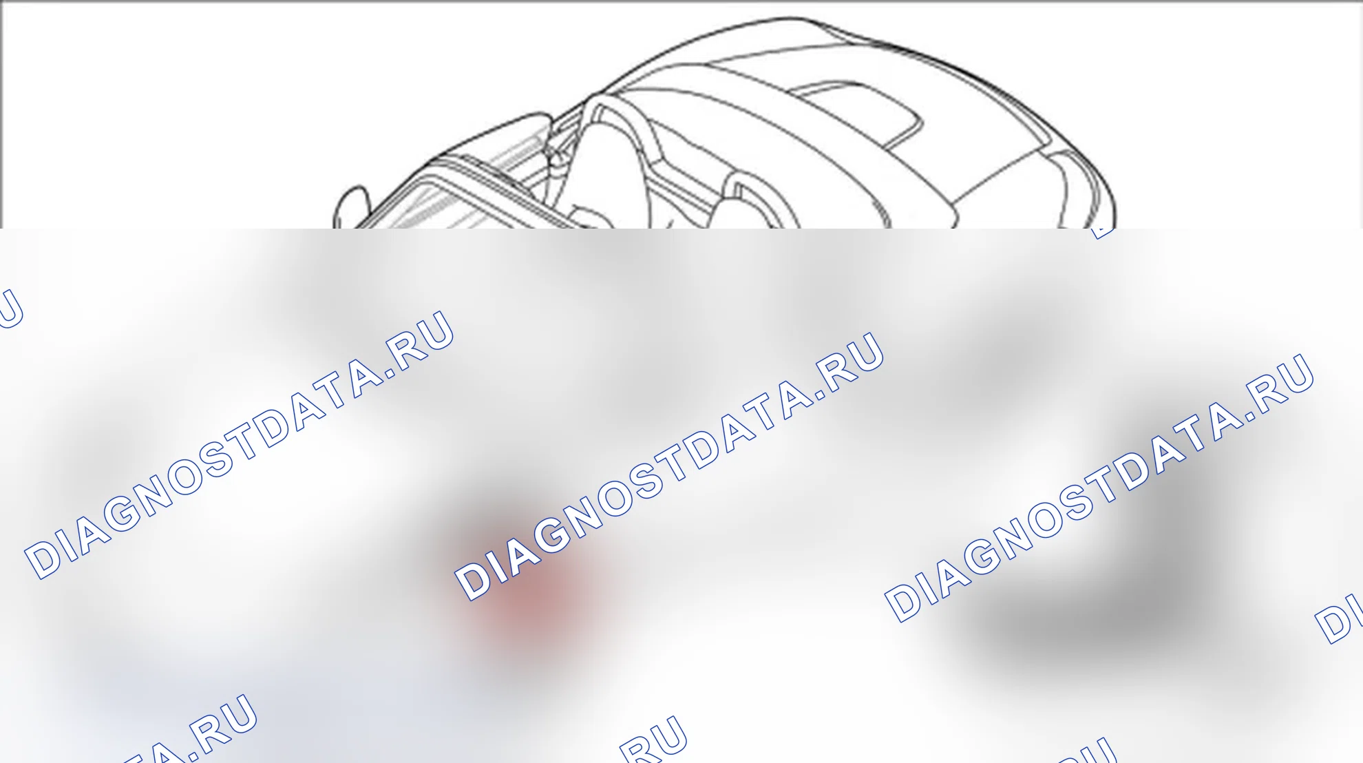 Рис. 82: Обзор насоса для омывателя фар. Porsche Boxster S 987 рестайлинг