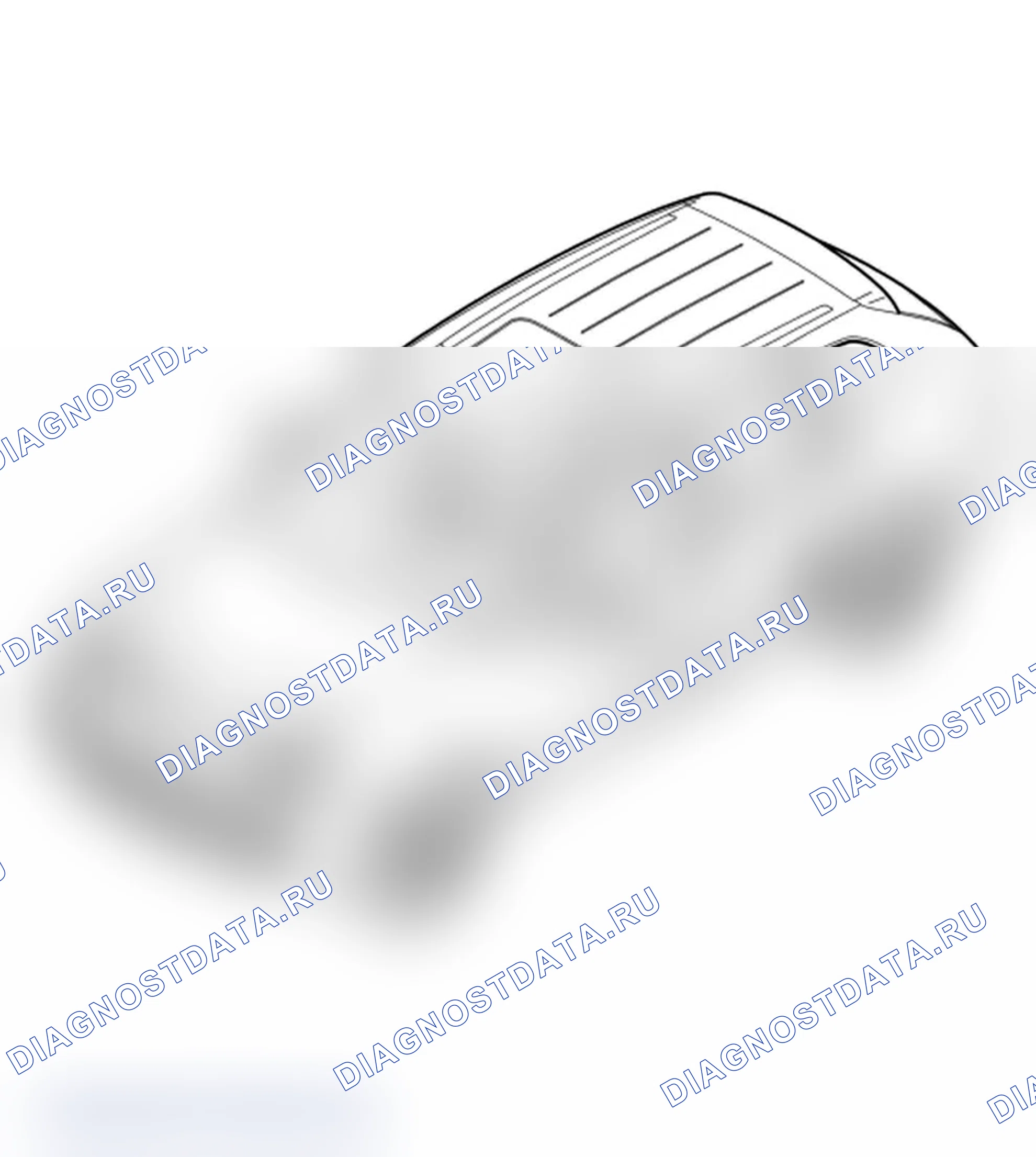 Рис. 89: Снятие датчика на опоре замка. Porsche Cayenne S I