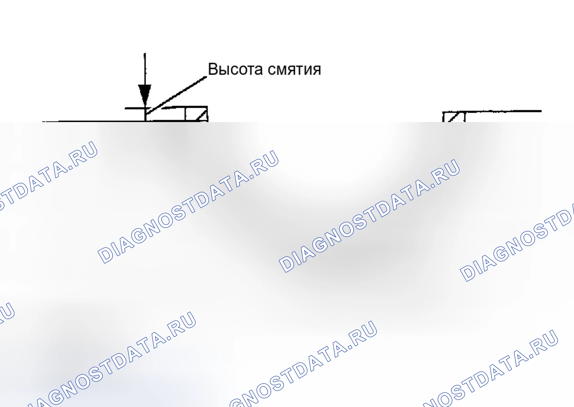 Рис. 269: Высота смятия шатунного подшипника. Infiniti FX45 I