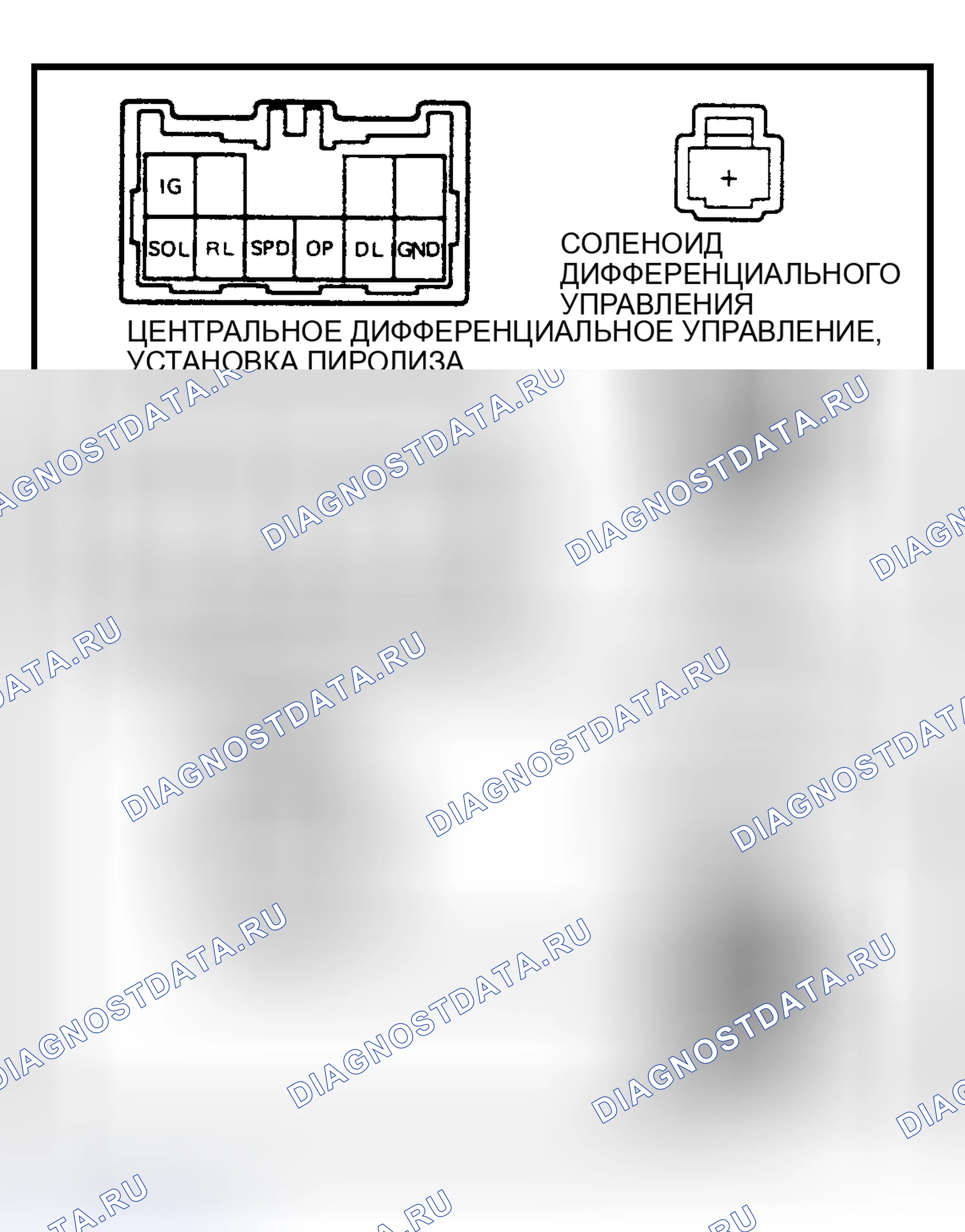 Рис. 171: Центральная дифференциальная система управления (A-241H). Toyota Corolla VI