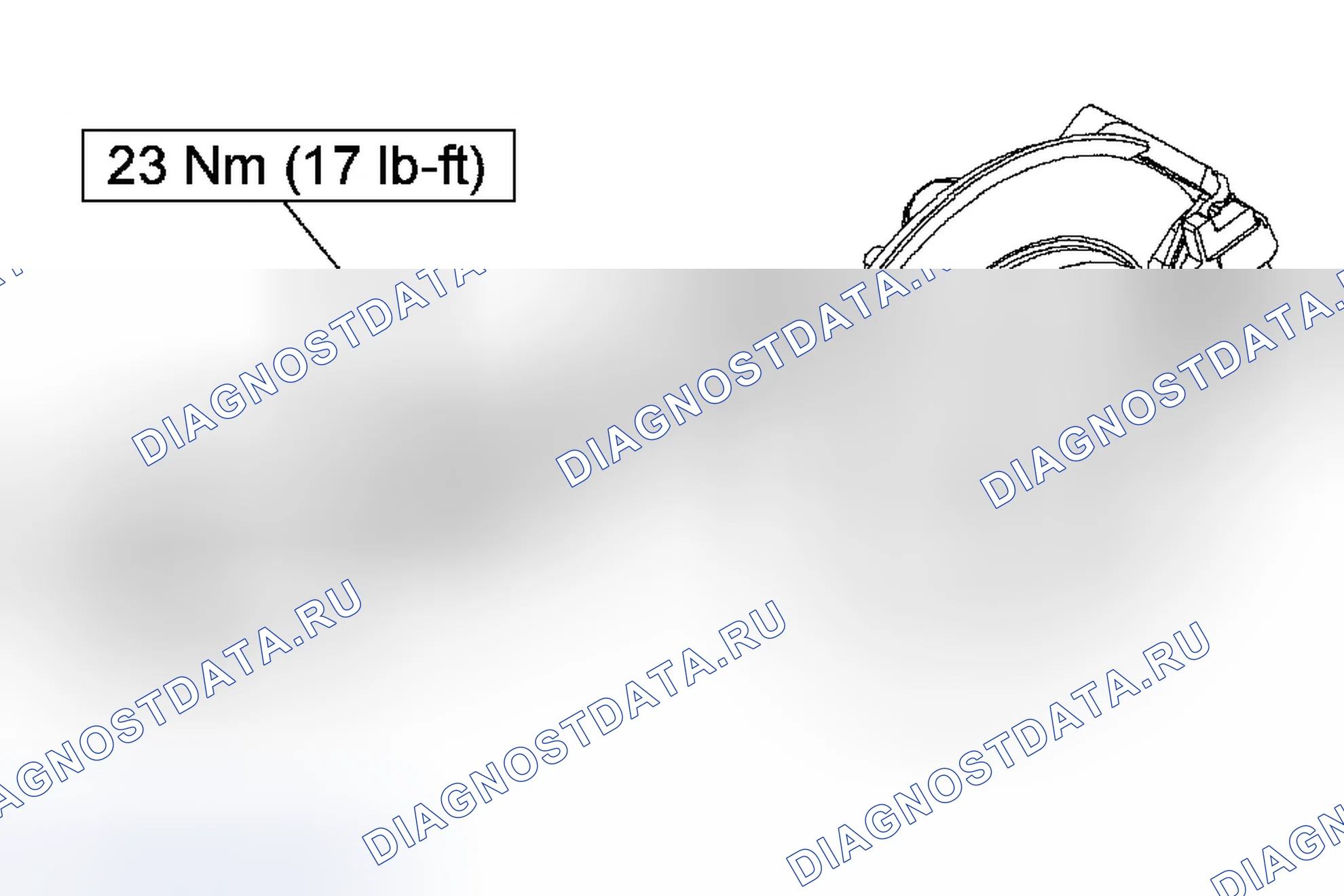 Рис. 2: Демонтаж. Ford Escape I рестайлинг