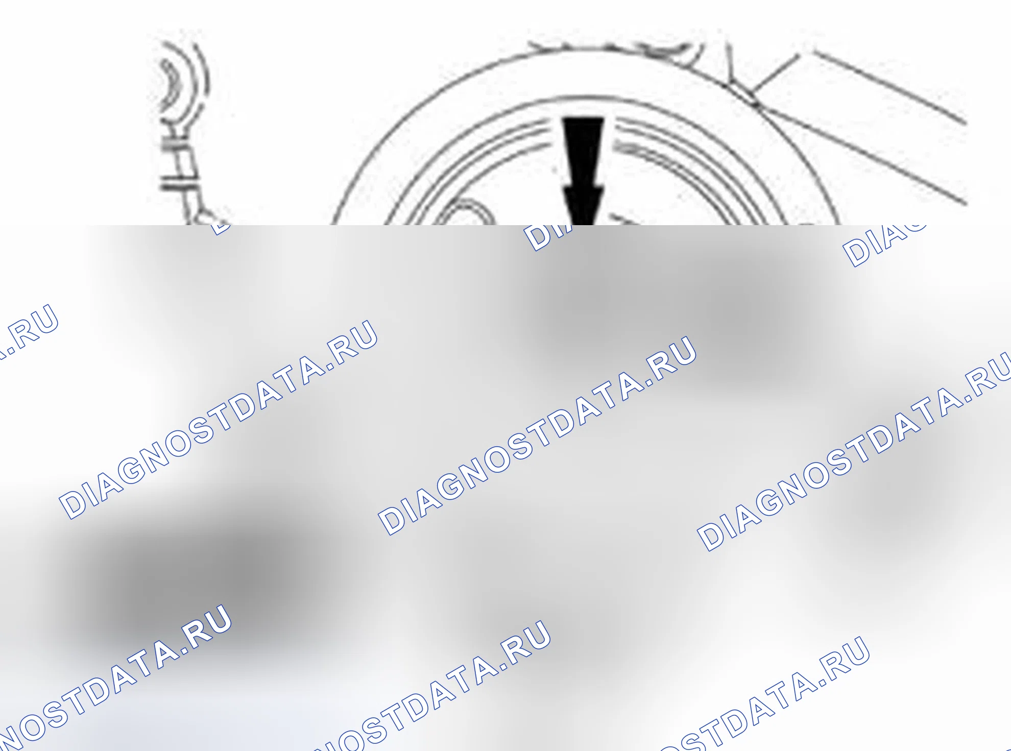 Рис. 1442: Демонтаж. Ford Edge I рестайлинг