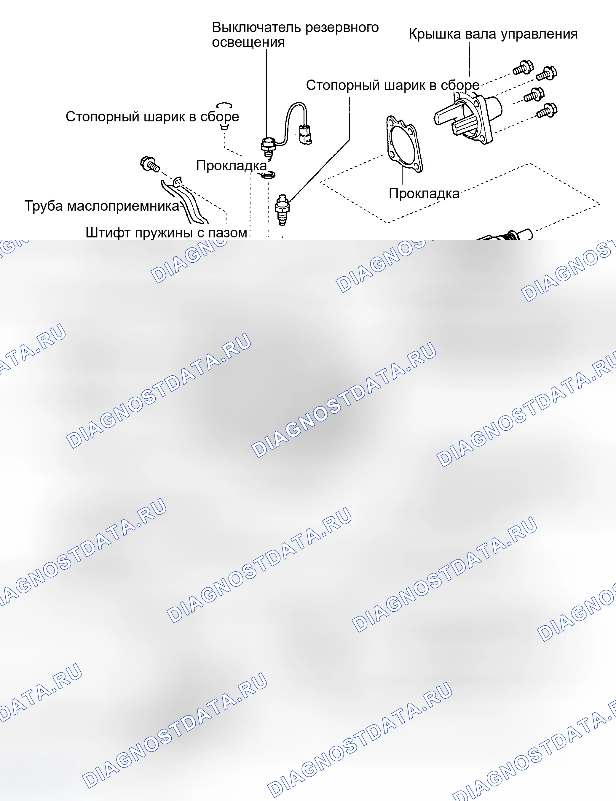 Рис. 152: РАЗБОРКА ТРАНСАКСЕЛЯ. Toyota MR2 W30