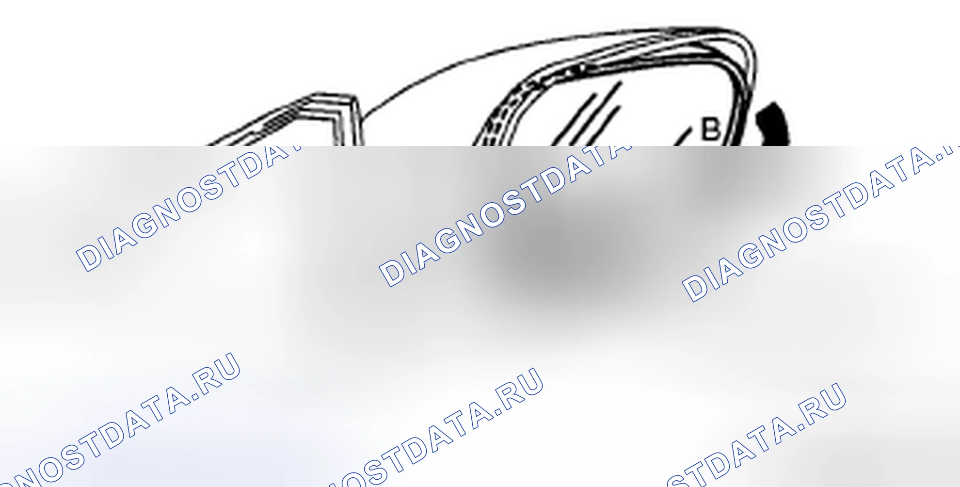 Рис. 49: Разборка стекла внешнего зеркала Примечание. Audi R8 I