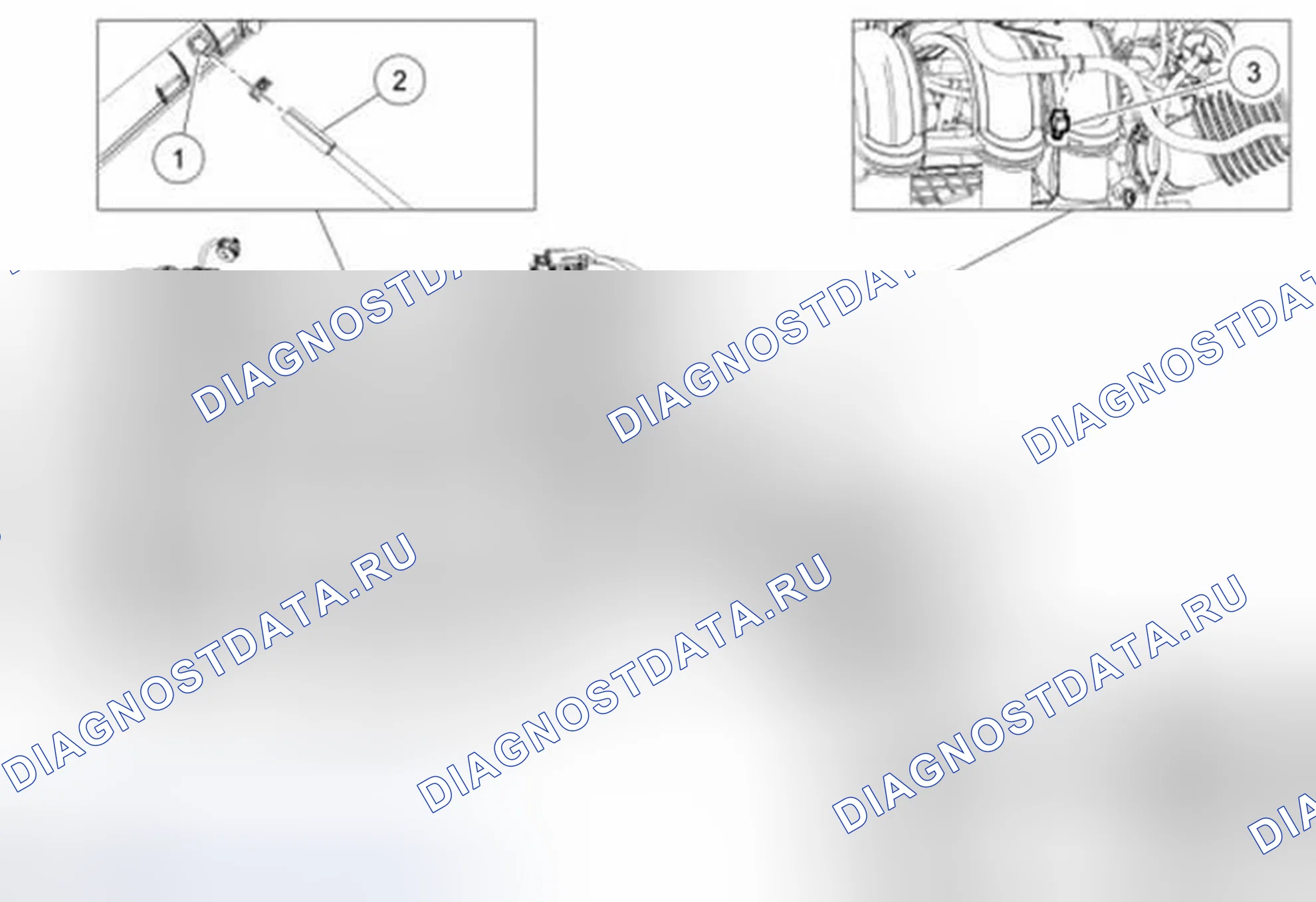 Рис. 12: Вентиляционный шланг крышки клапана. Ford Fiesta Mk6