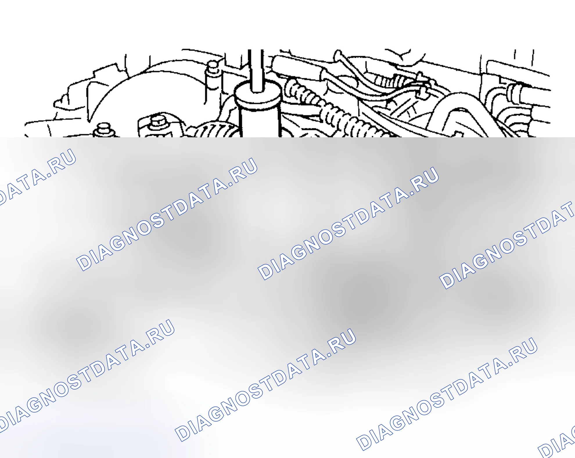 Рис. 76: ПРОВЕРКА системы охлаждения (механическая части) двигателя. Subaru Legacy BE/BH/BT