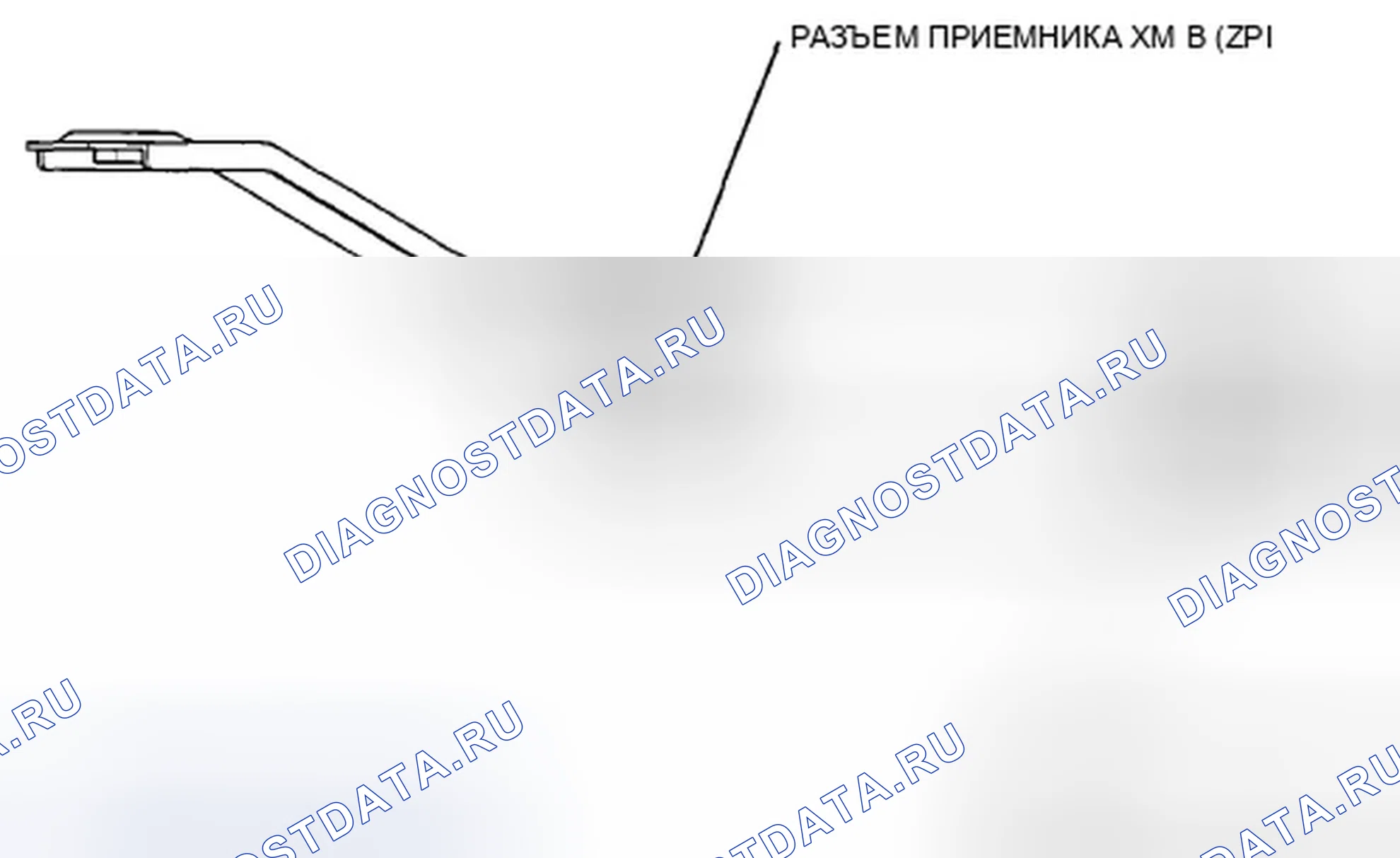 Рис. 44: Разъем приемника Xm для входов и выходов (с аудиосистемой премиум-класса) 4-дверный. Honda Accord VIII