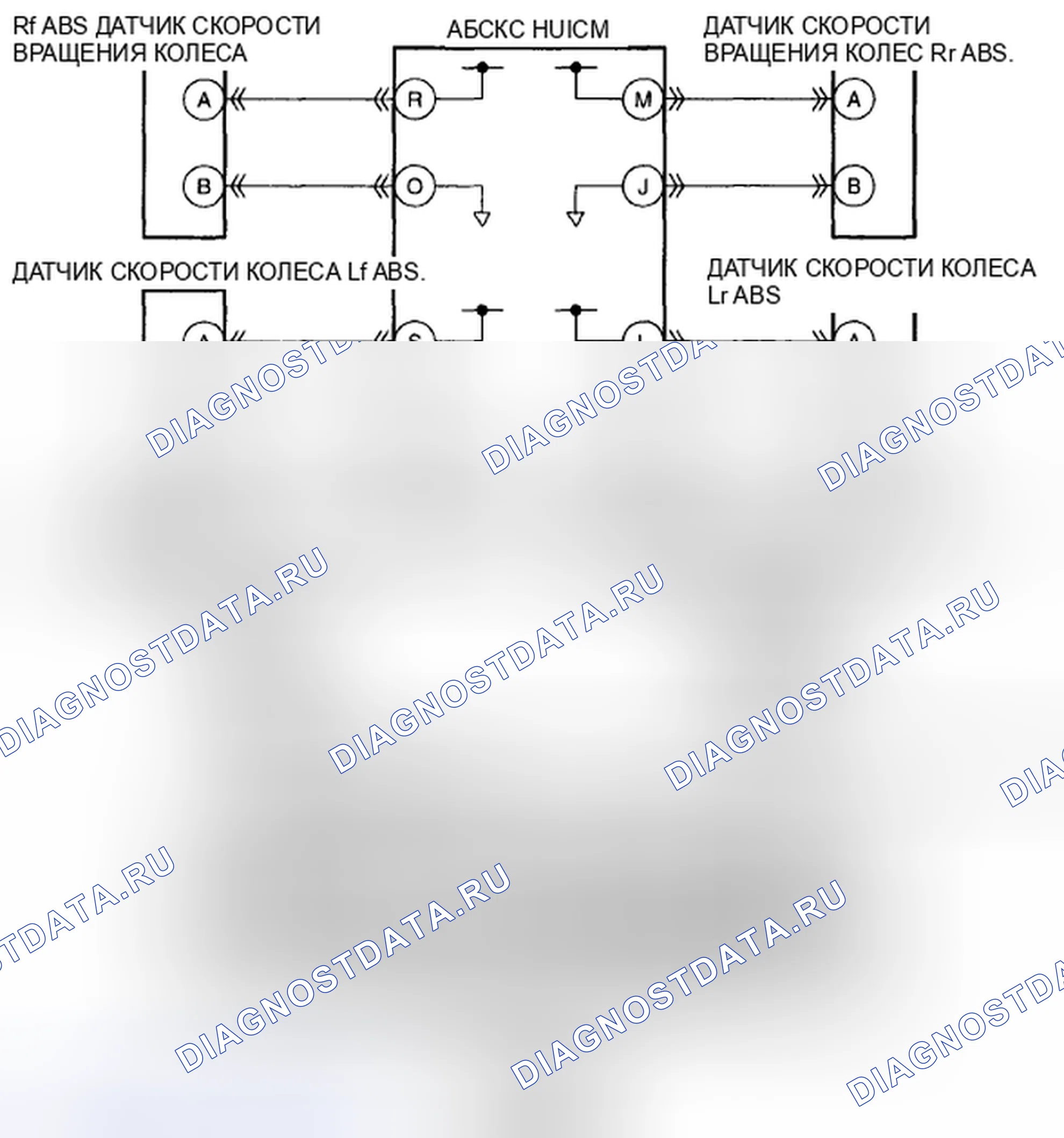 Рис. 6: расшифровка кода ошибки C0031:01 / C0031:13 / C0034:01 / C0034:13 / C0037:01 / C0037:13 / xa Tagx6 / xe Tagx7 [ABS / TCS] C003A:01 C003A:13. Mazda 6 GH рестайлинг