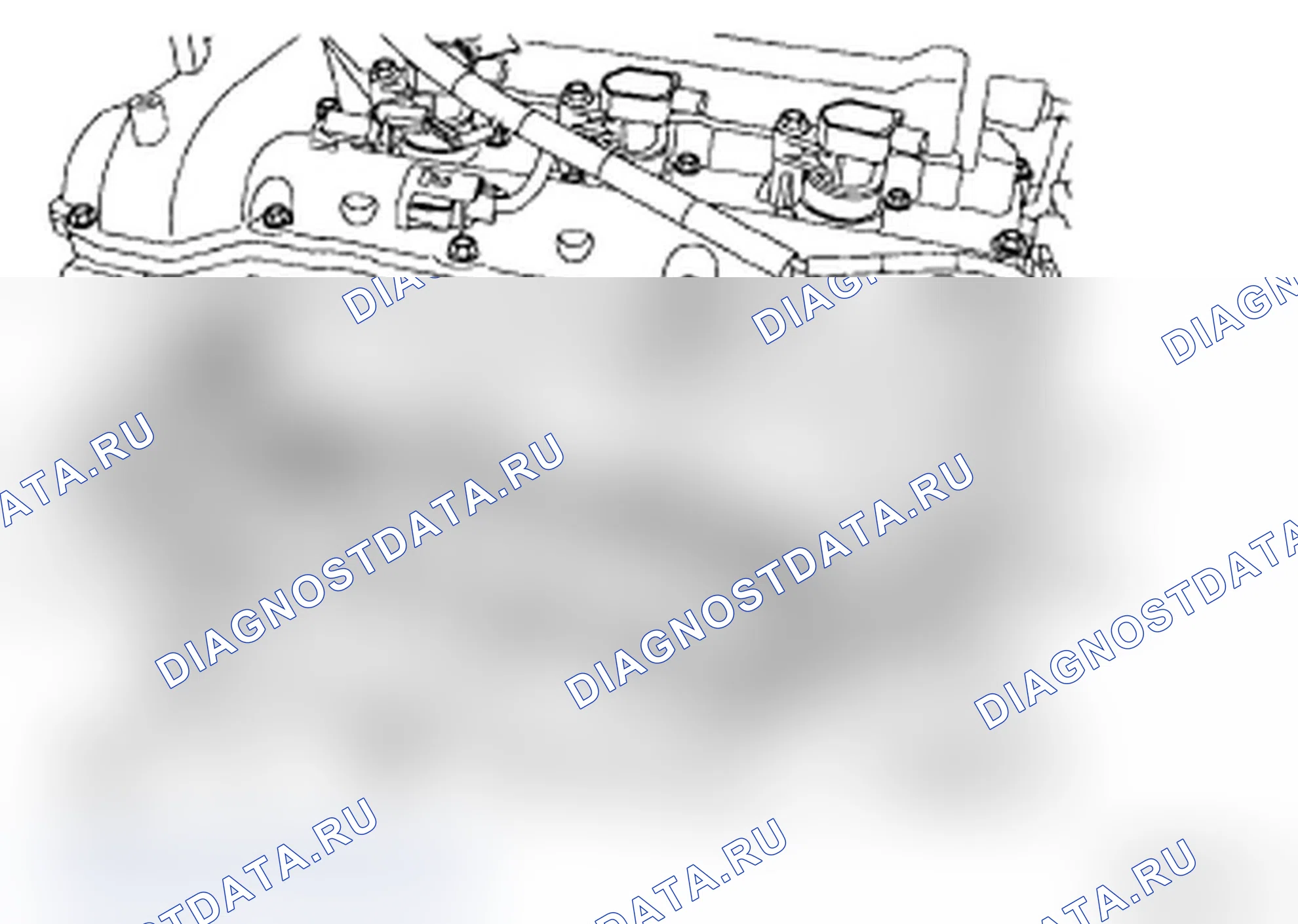 Рис. 462: УЗЕЛ МАСЛЯНОГО ФИЛЬТРА. Hyundai Santa Fe II