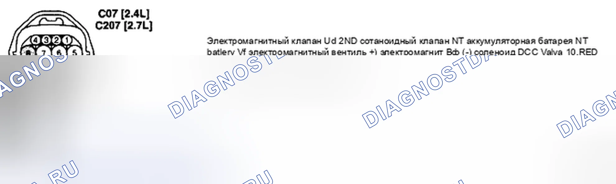 Рис. 69: ПРОВЕРКА ЦЕПИ ПИТАНИЯ. Kia Magentis II