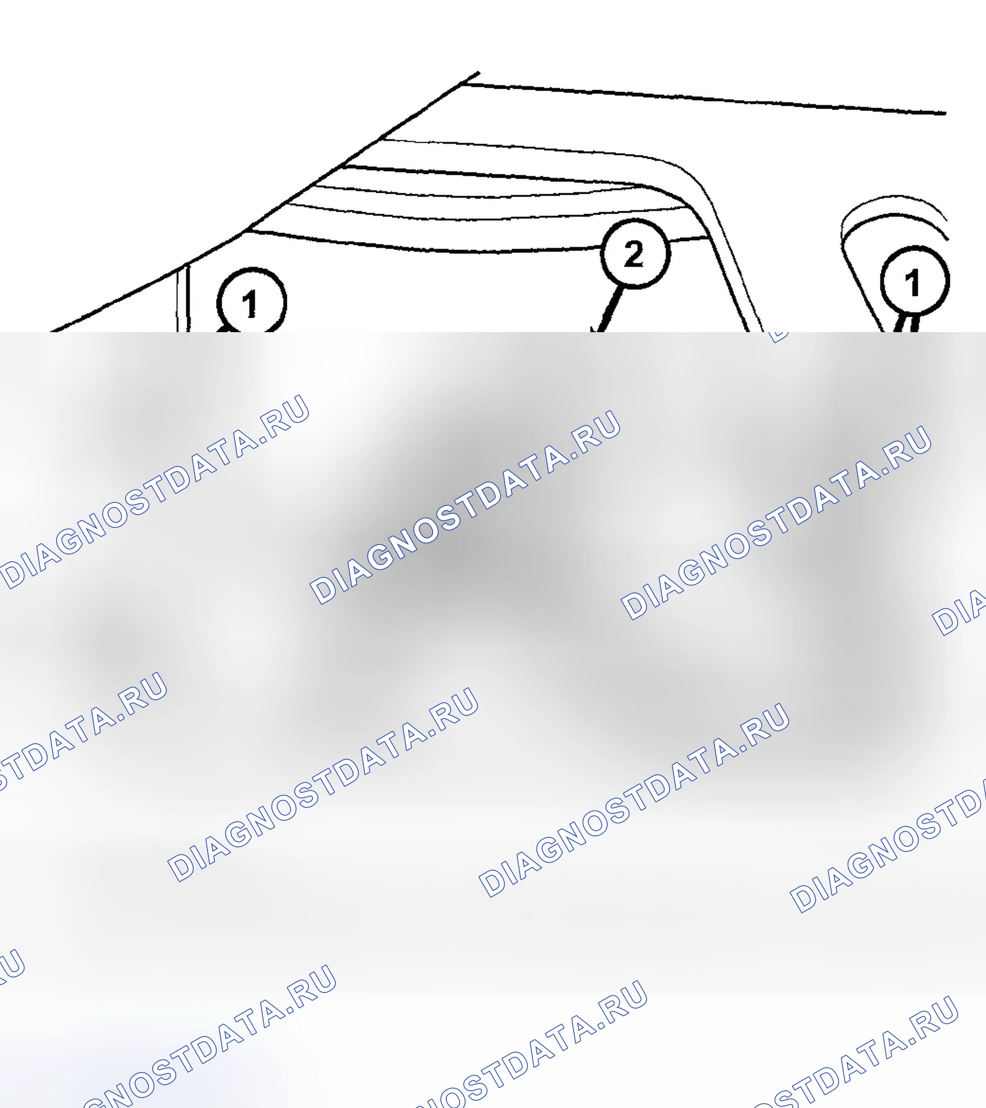 Рис. 12: ДЕМОНТАЖ. Dodge Pickup R1500 