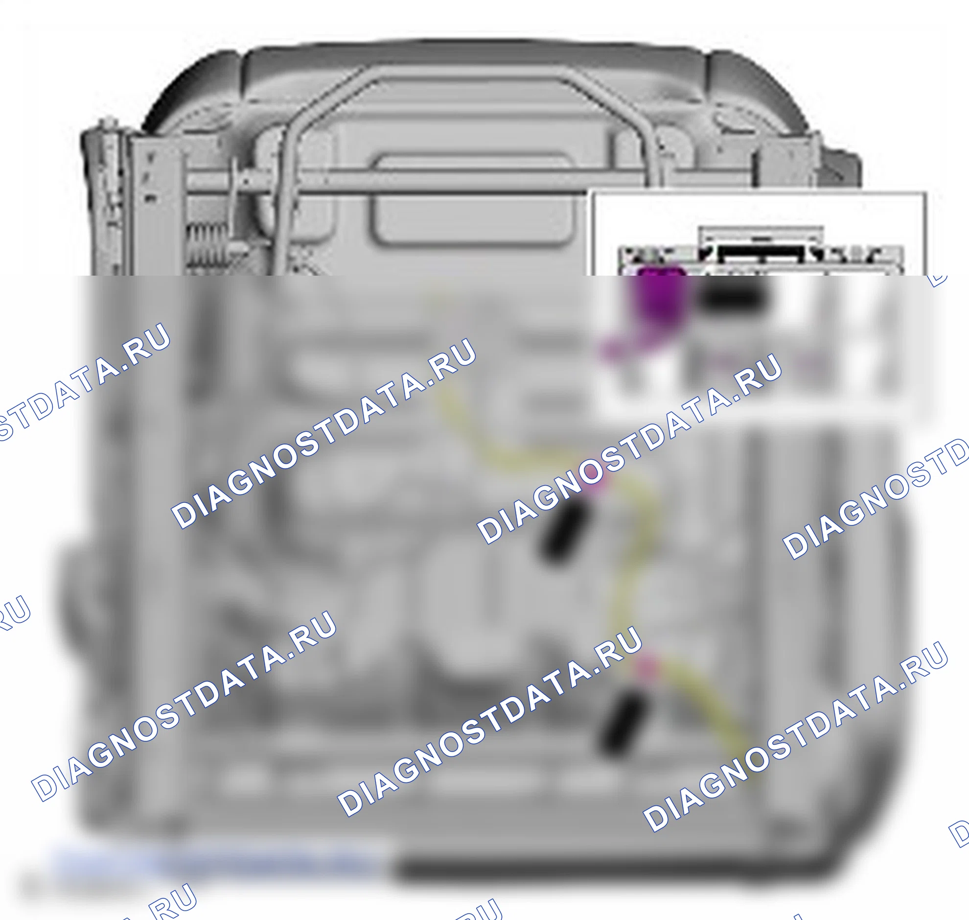 Как снять и установить боковую надувную подушку безопасности. Ford Transit VIII