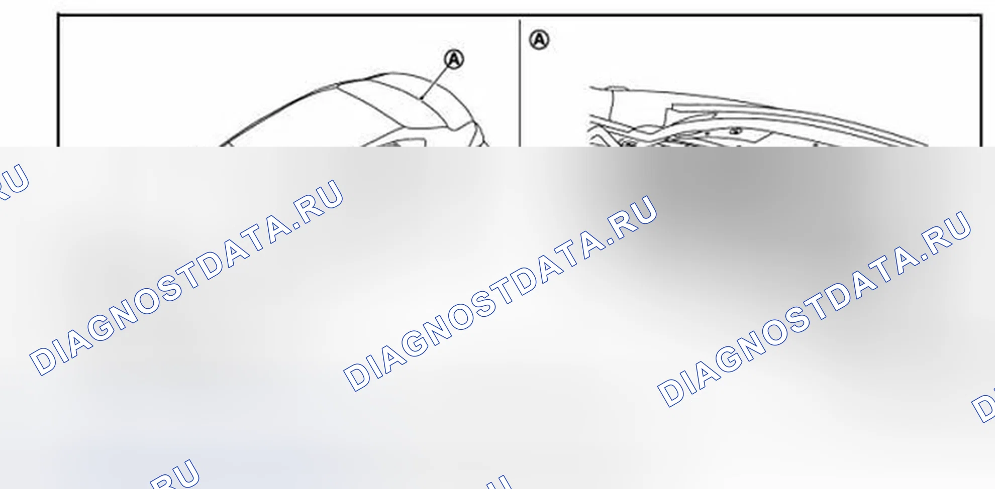 Рис. 14: Расположение компонентов. Infiniti M37 IV