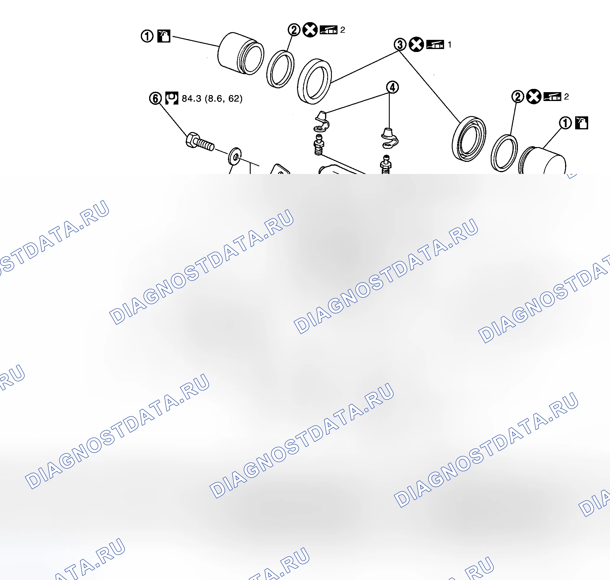 Рис. 106: С суппортами BREMBO. Honda Logo I