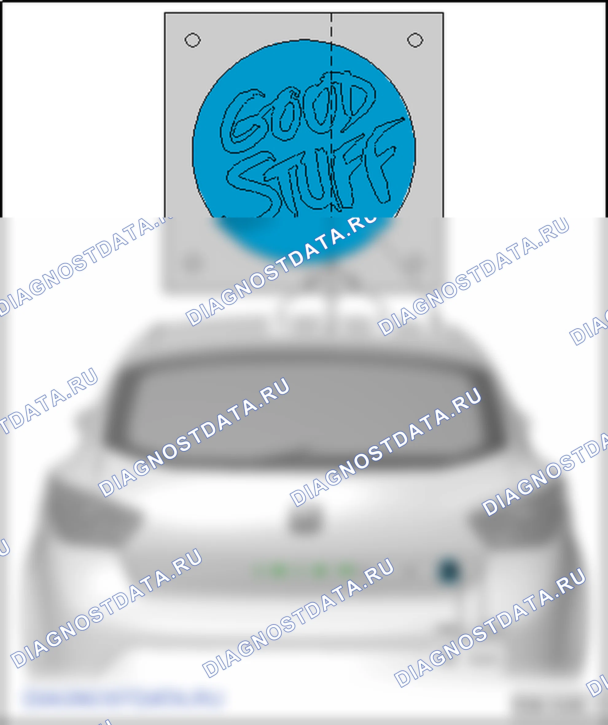 Полоски и эмблемы. SEAT Ibiza IV
