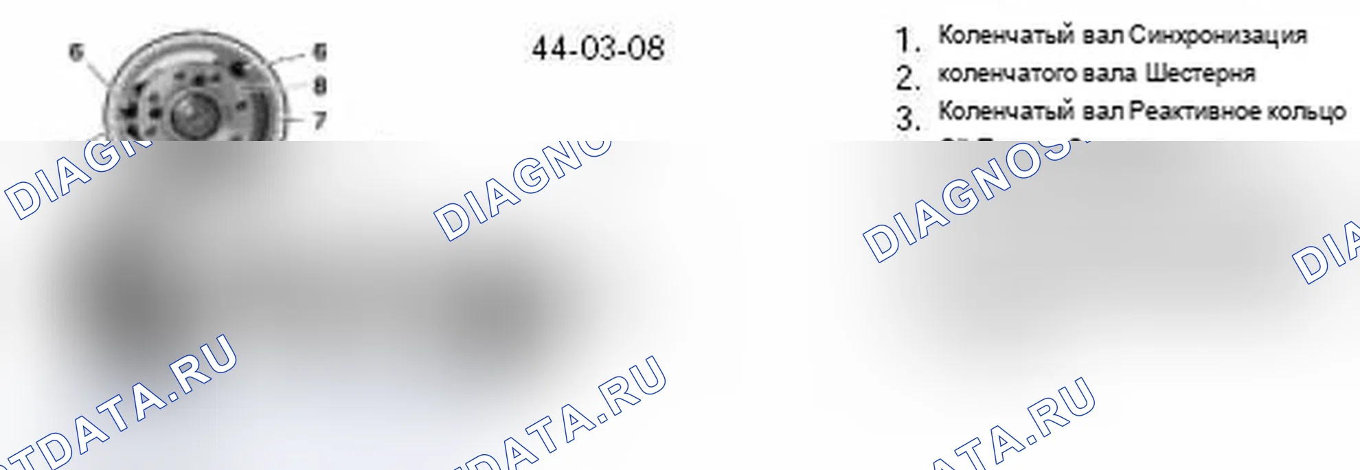 Рис. 6: Коленчатый вал в сборе. MINI Cooper I