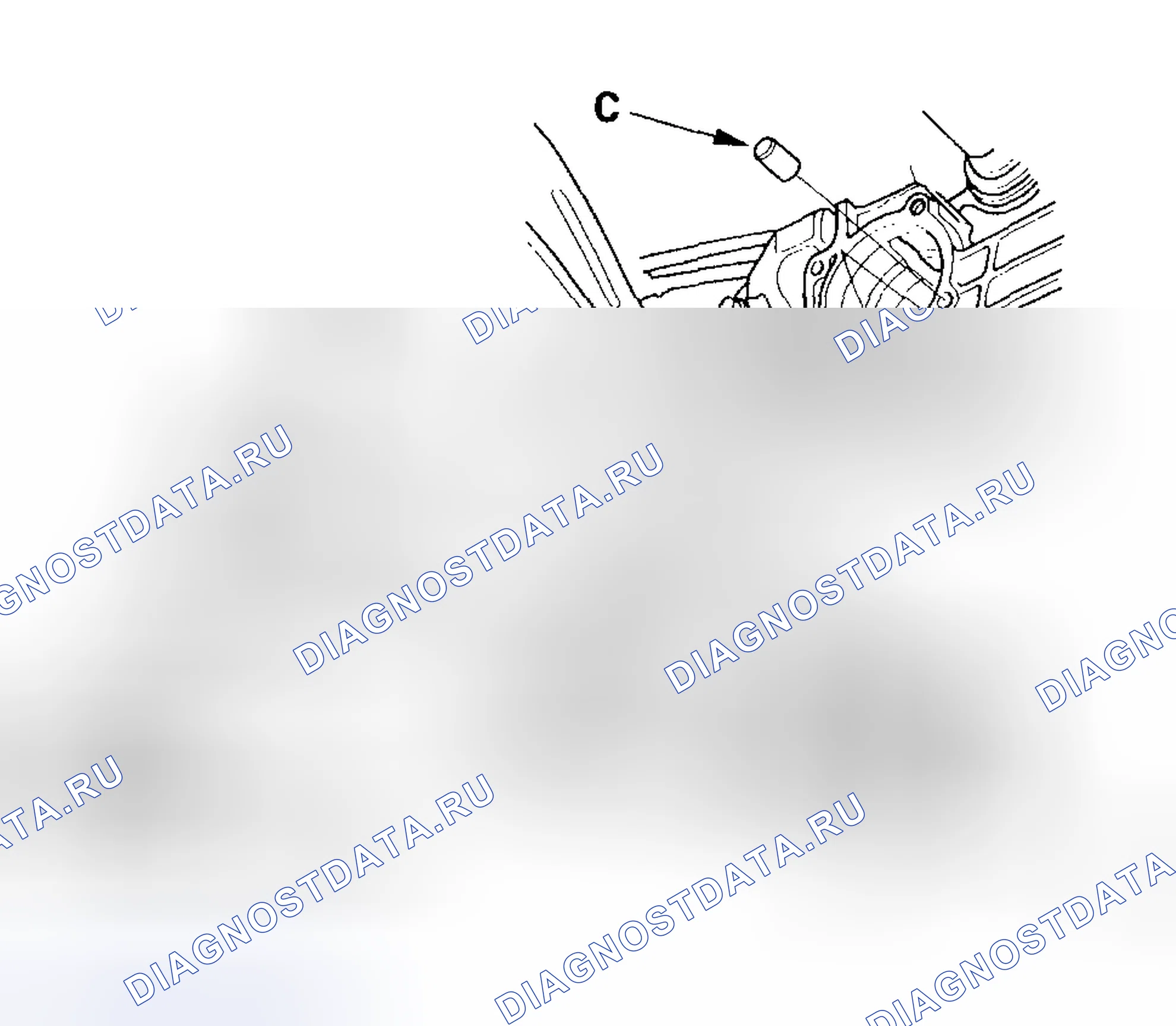 Рис. 89: Монтаж узла переноса. Honda CR-V II