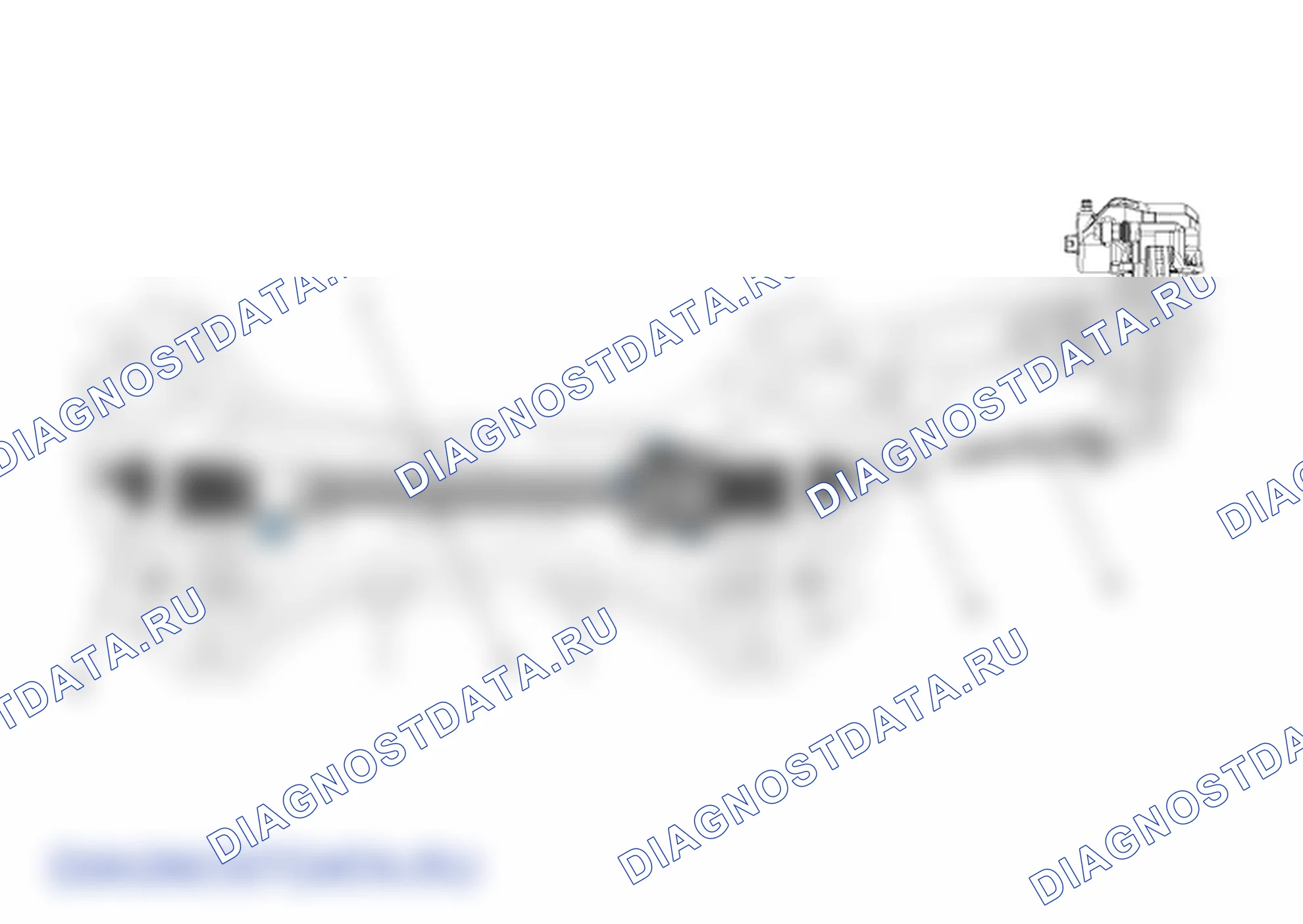 Детали коробки передач рулевого механизма. Hyundai i20 GB