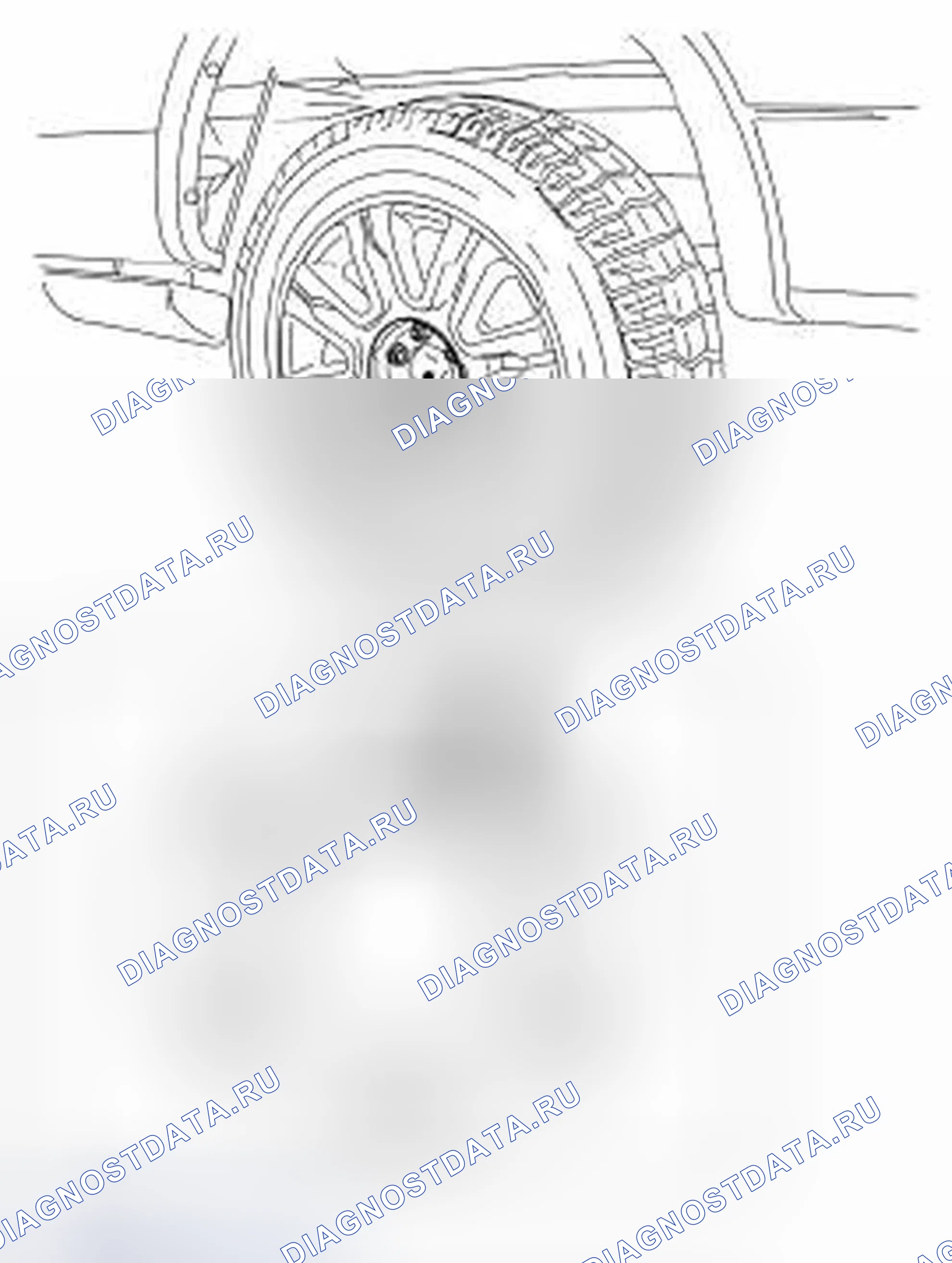 Рис. 10: Оптимизация взаимодействия колеса со ступицей. Ford Mustang V рестайлинг