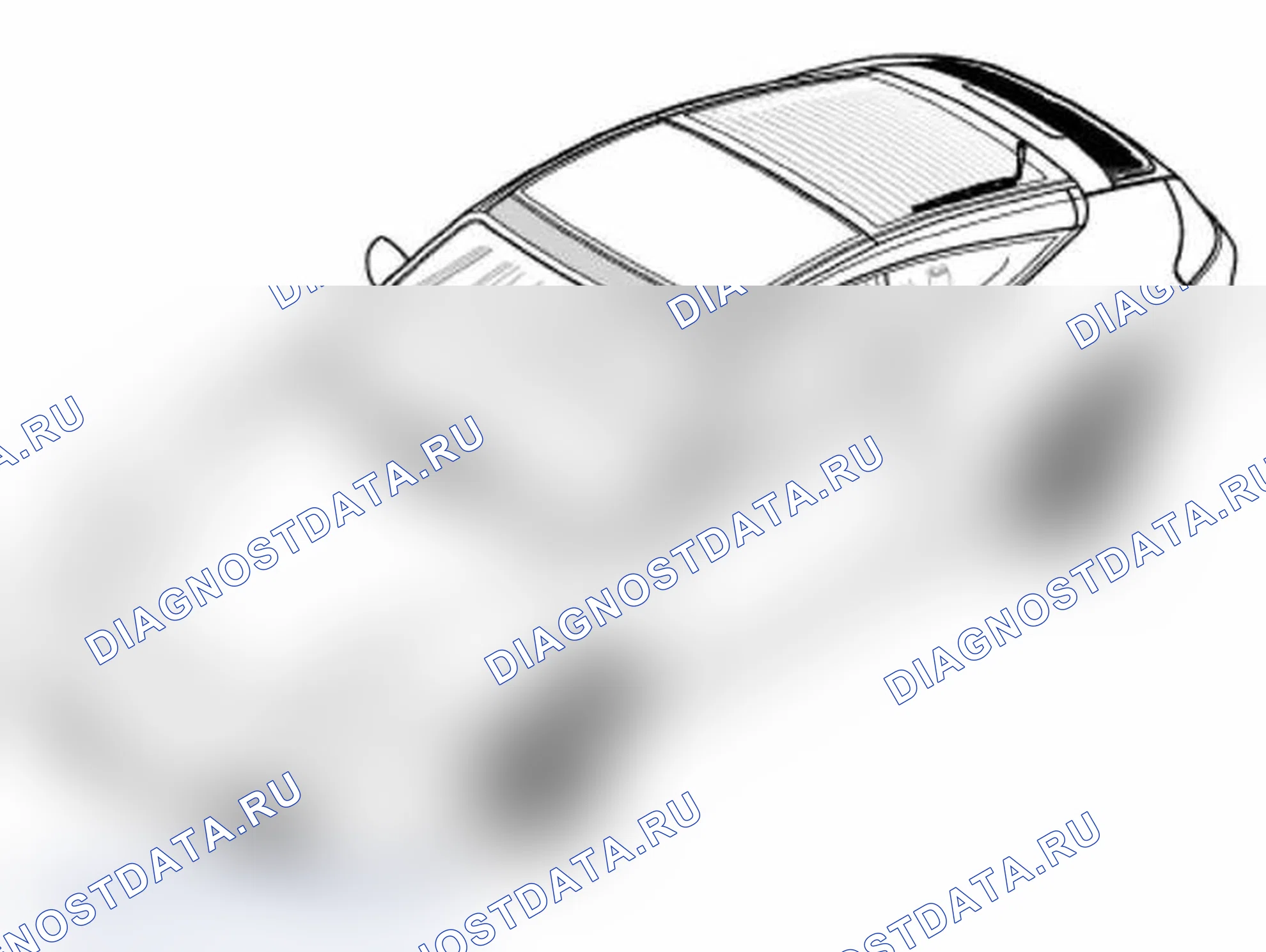 Рис. 63: Снятие и установка крышки люка капота - Targa. Porsche 911 GT2 996
