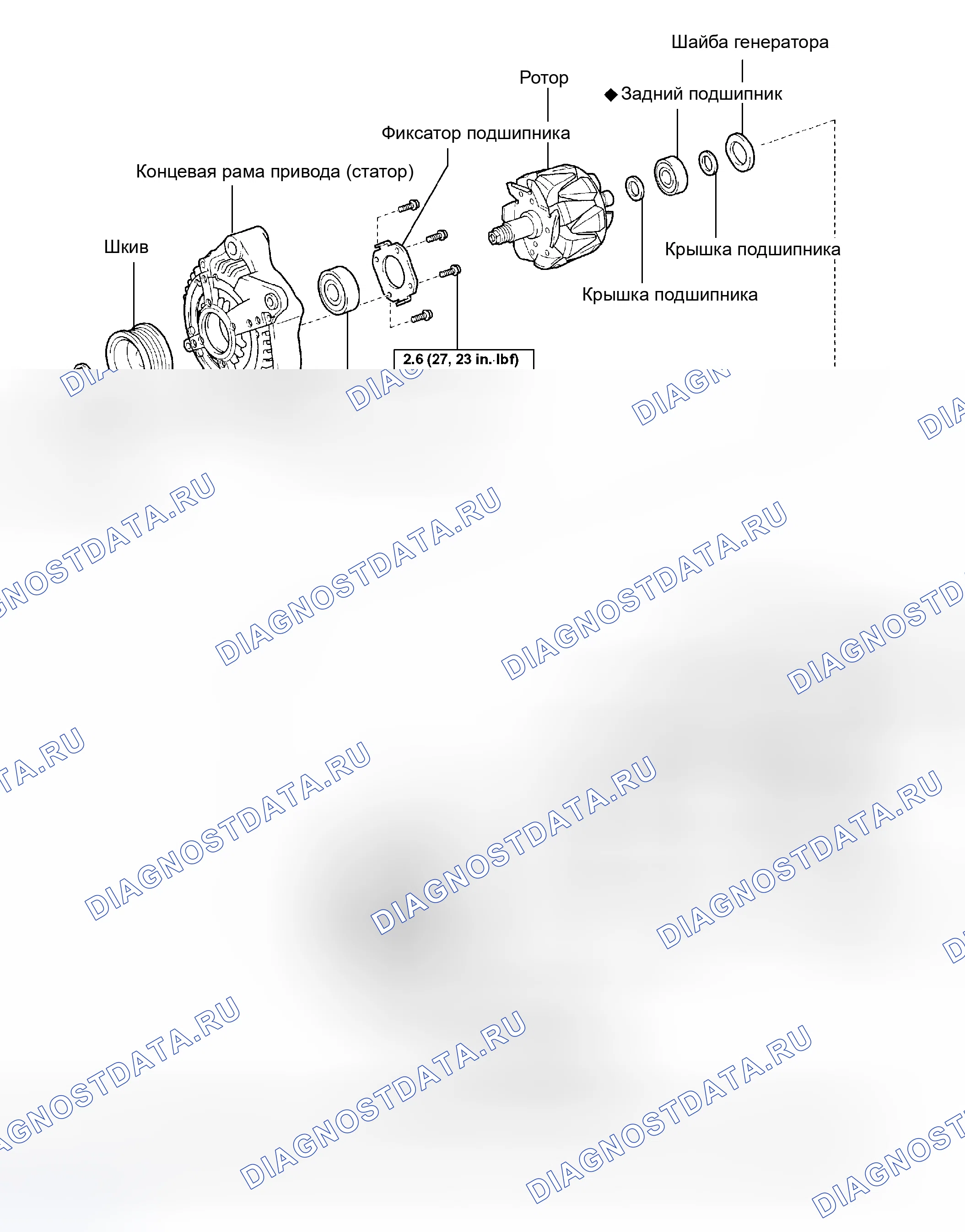 Рис. 39: КОМПОНЕНТЫ. Lexus GX J120