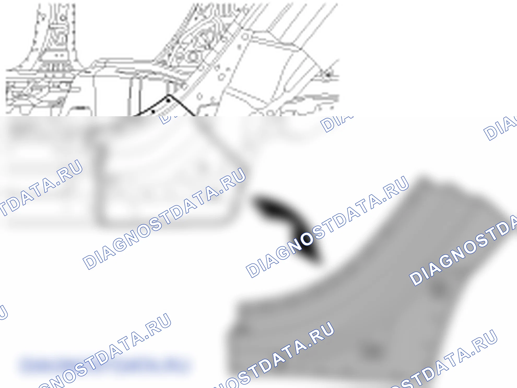 Снятие нижней четверти панели. Hyundai ix35 EL