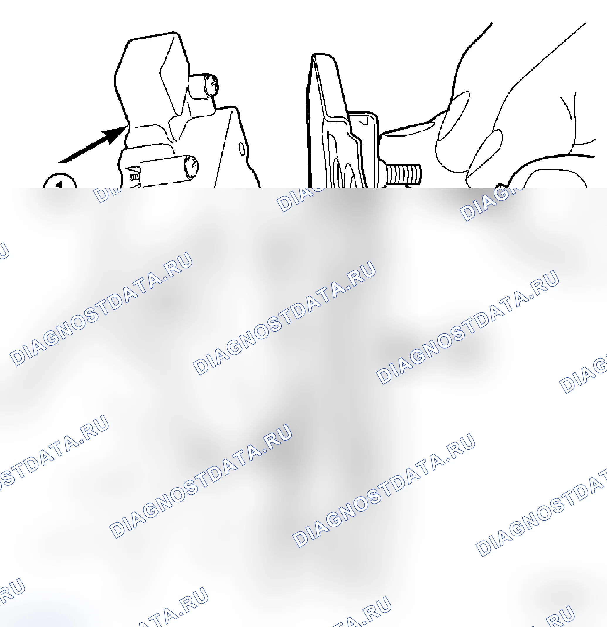 Рис. 9: ДЕМОНТАЖ. Dodge Caravan IV