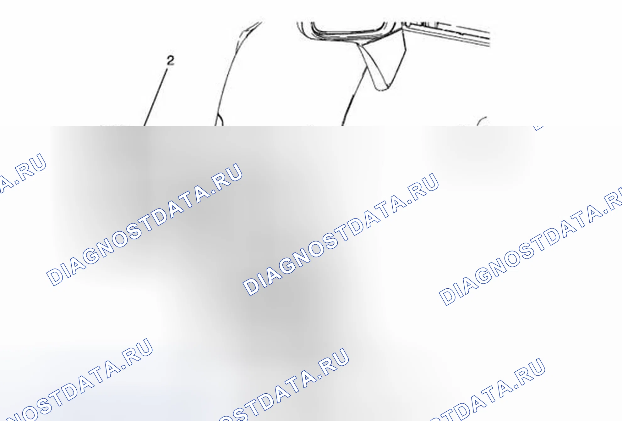 Рис. 30: Замена крышки передней противотуманной фары (Trax, кроме T3U). Buick Encore I