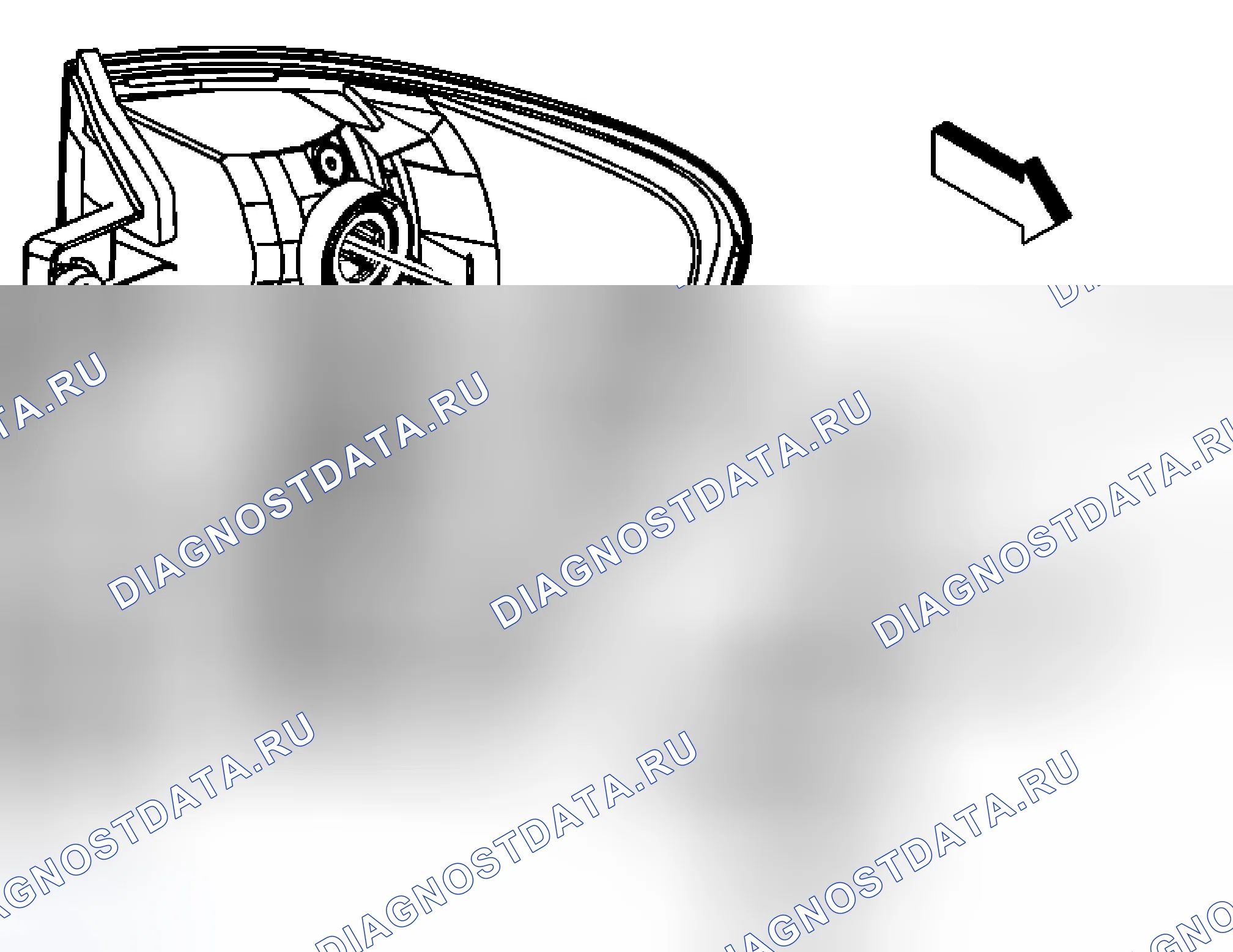 Рис. 73: Замена лампы заднего сигнала поворота (торрент). Kia Ceed JD рестайлинг