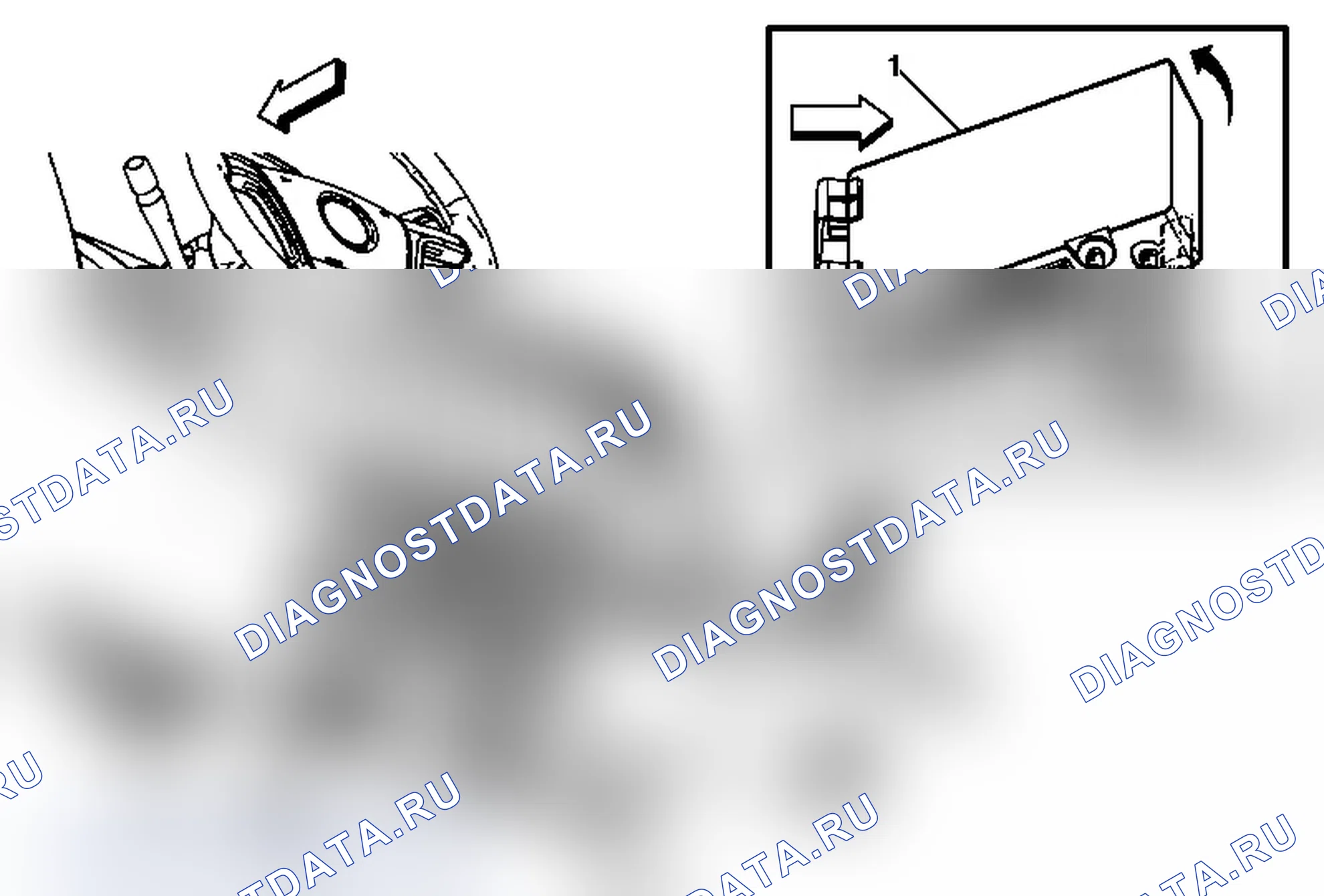 Рис. 53: Замена коммуникационного интерфейсного модуля (без RPO ТА). Chevrolet Silverado 2500 HD 