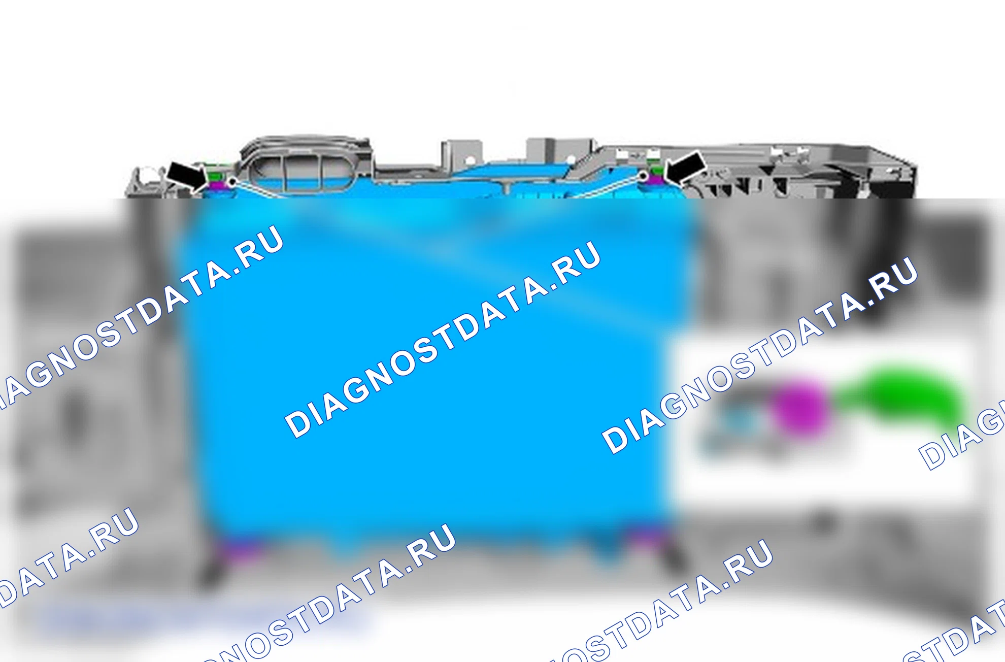 Как снять и установить радиатор. Ford Tourneo Courier I