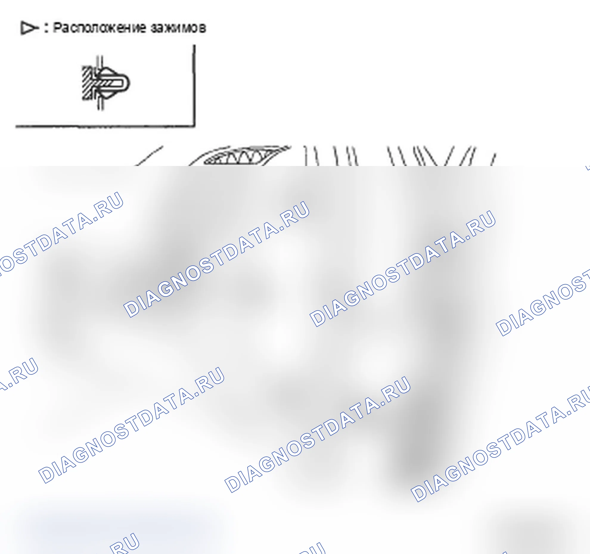 Рис. 60: ЗАМЕНА КРЫШКИ. Hyundai Santa Fe II
