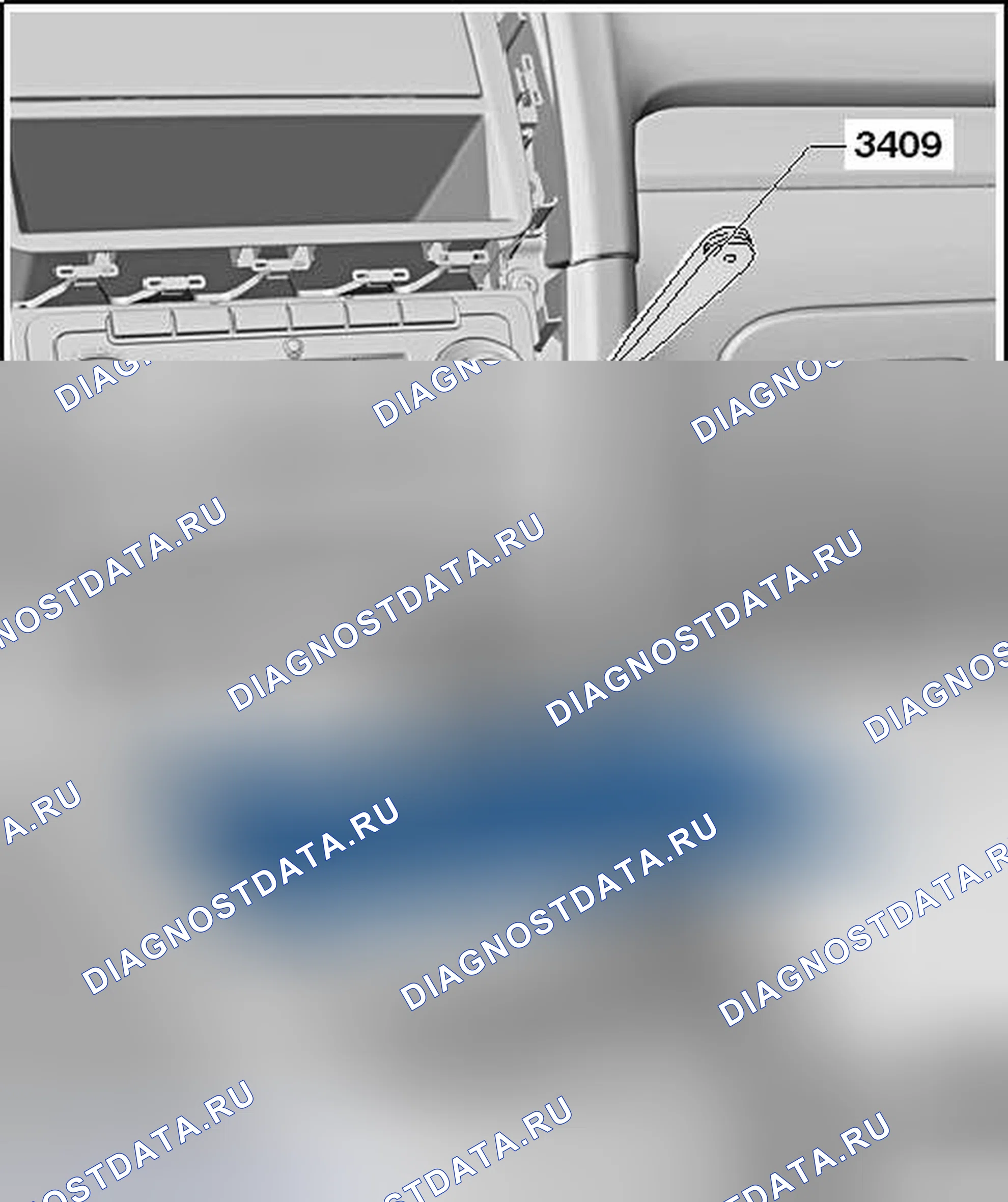 Рис. 36: КРЫШКА, ЦЕНТР, ГОЛЬФ ОТ МОЕГО 00. Volkswagen Golf Mk6