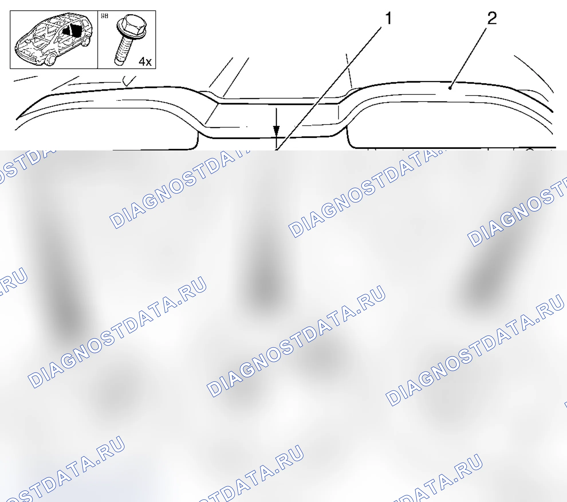 Регулировка обшивки дуги безопасности - L67. Opel Astra H