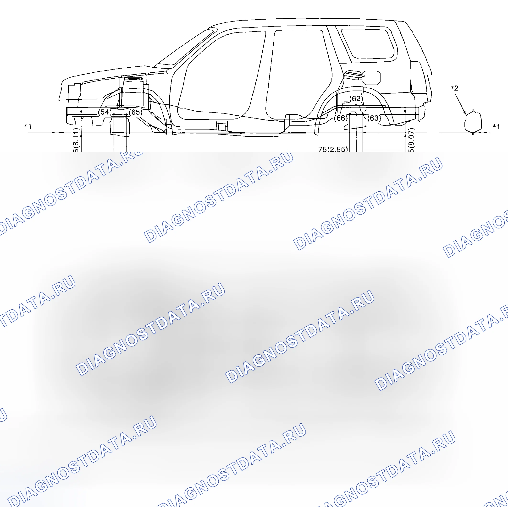 Рис. 7: ПОПЕРЕЧИНА ПОДВЕСКИ. Honda WR-V I