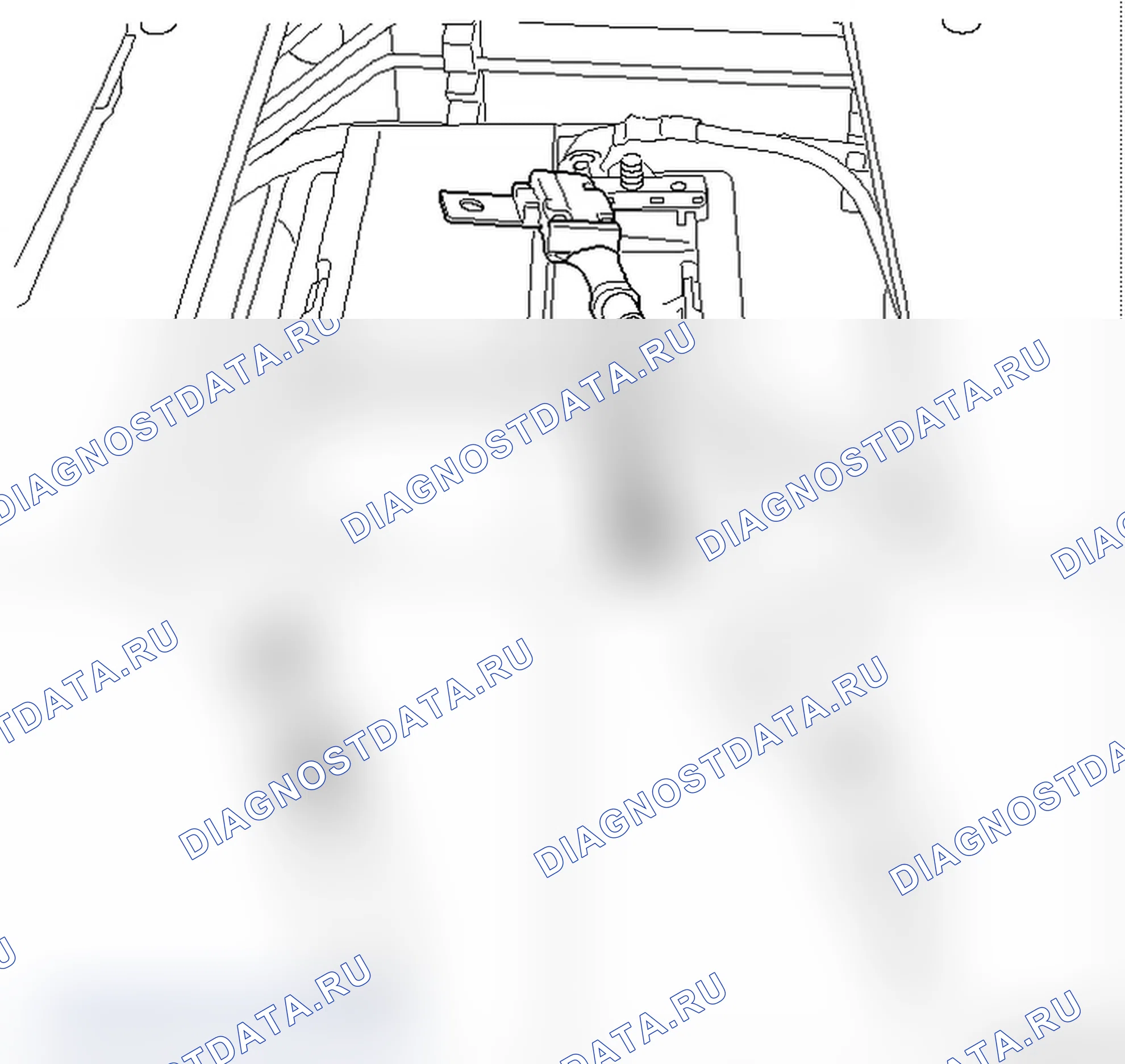 Battery Positive Lead - Non Replaceable Fusible Link (FLB). Opel Vivaro A