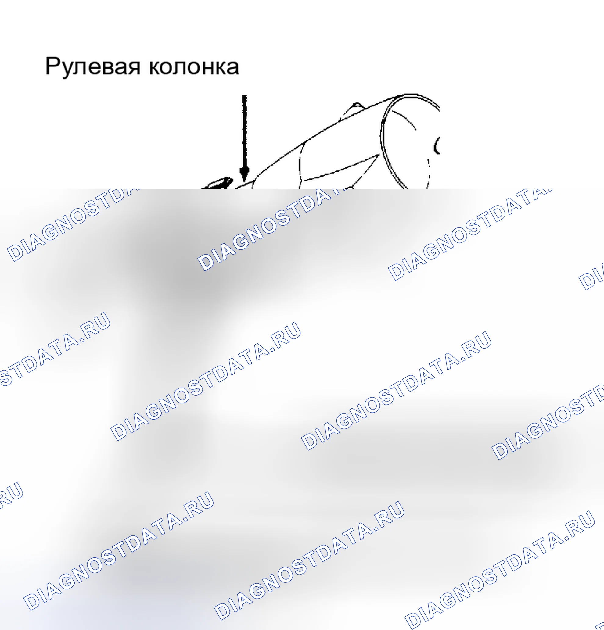 Рис. 173: SP5 (2 из 2) - Вид разъема переключателя управления скоростью. Dodge Dakota Shelby 