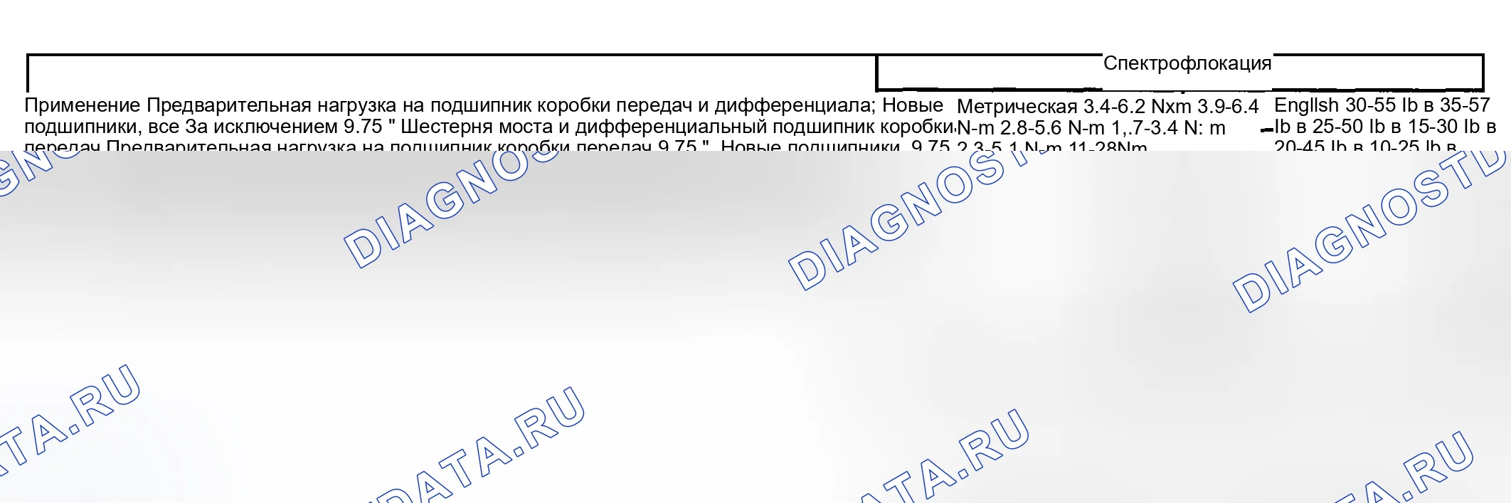 Рис. 12: Предварительный натяг подшипника шестерни и подшипника дифференциала. GMC Cab & Chassis Sierra 3500 GMT800 early