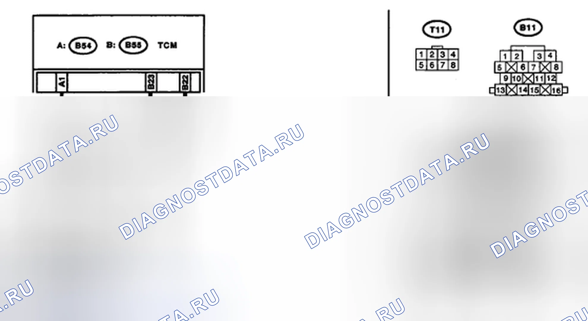 Рис. 717: электросхема. Subaru Outback BP рестайлинг