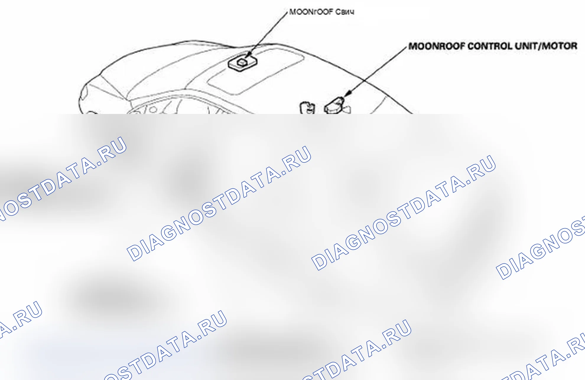 Рис. 32: Указатель расположения компонентов. Acura RL II рестайлинг
